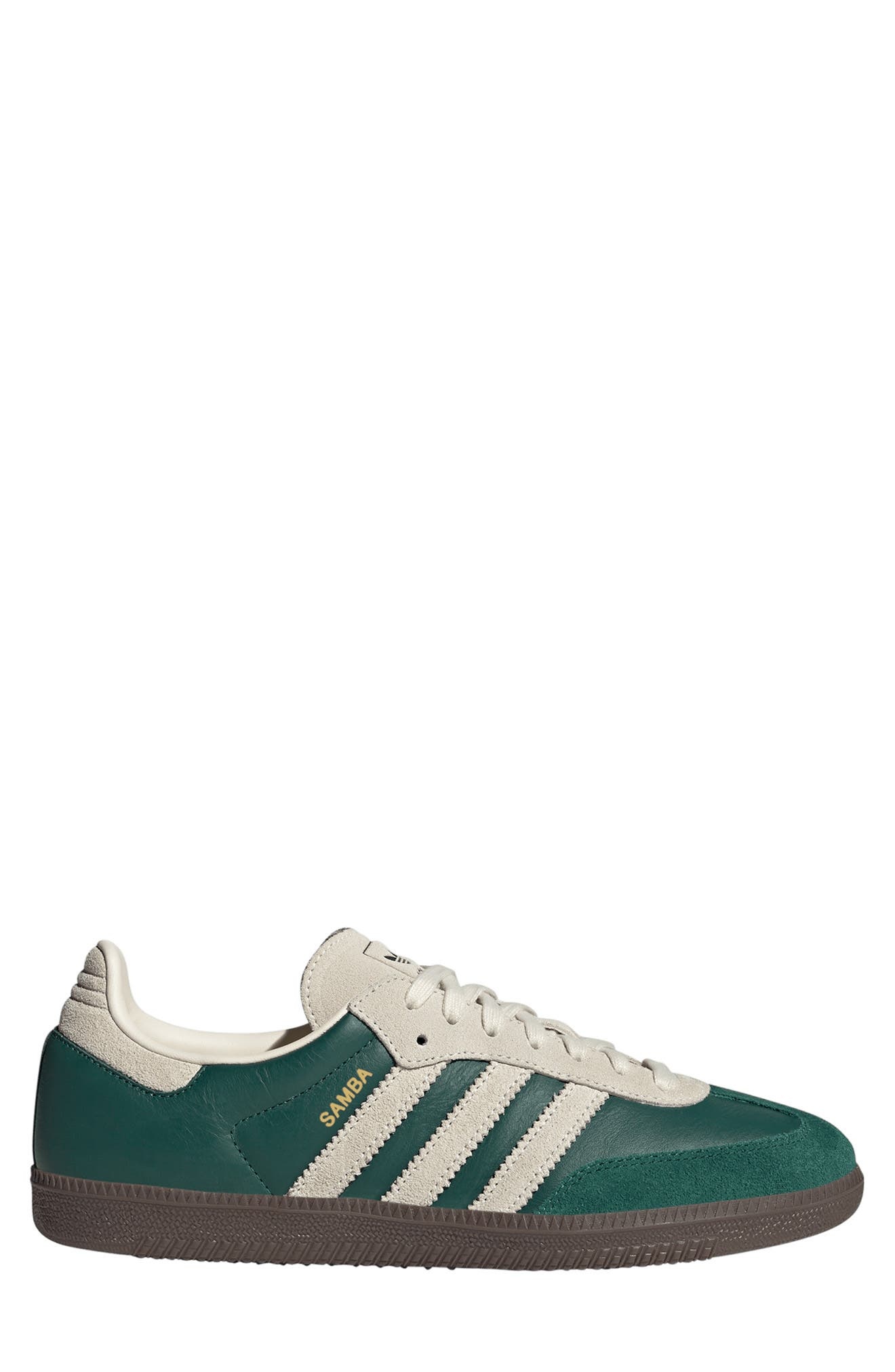 adidas Samba OG Sneaker in Collegiate Green/cream White at Nordstrom - 3