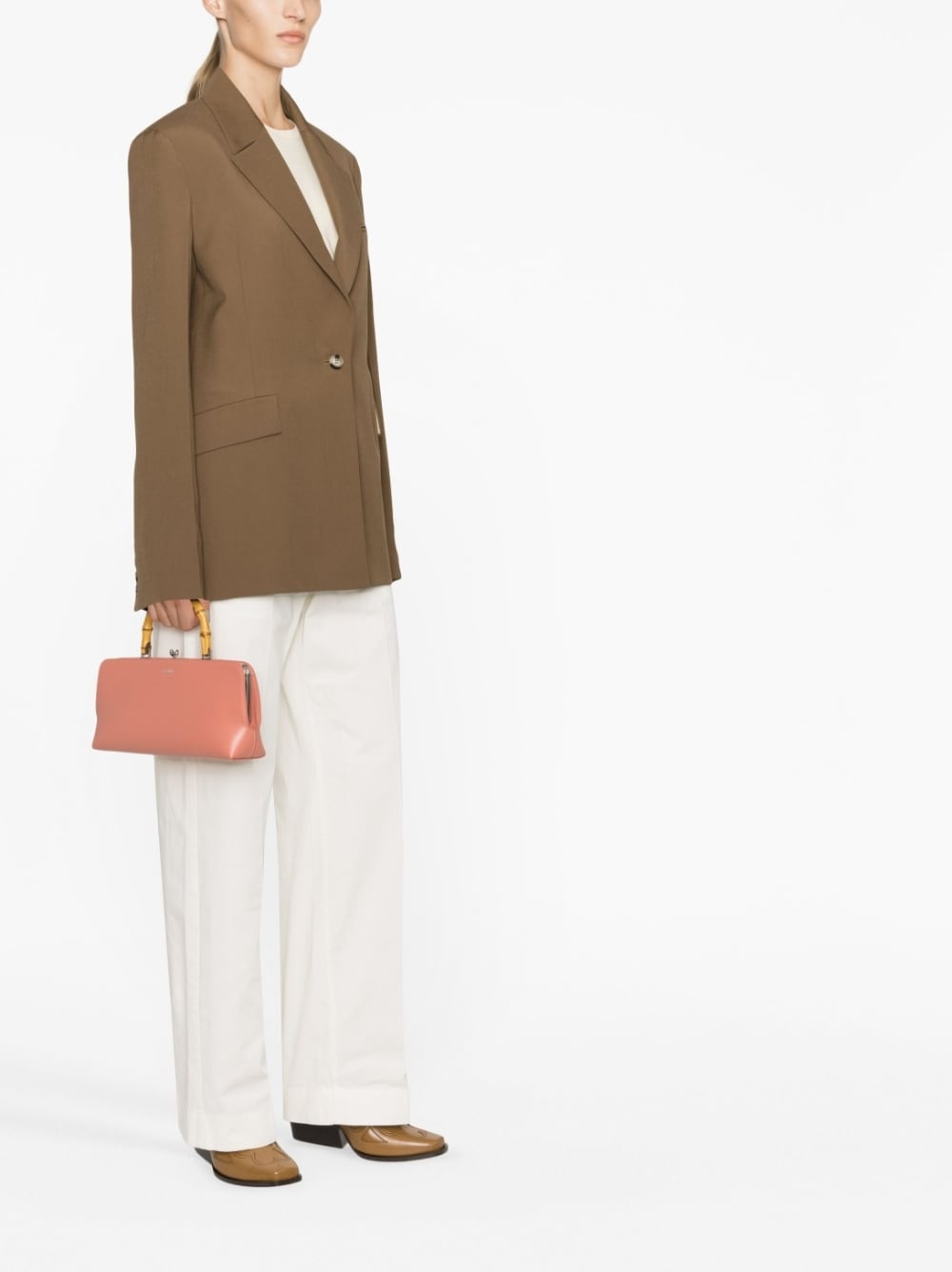 single-breasted blazer - 4