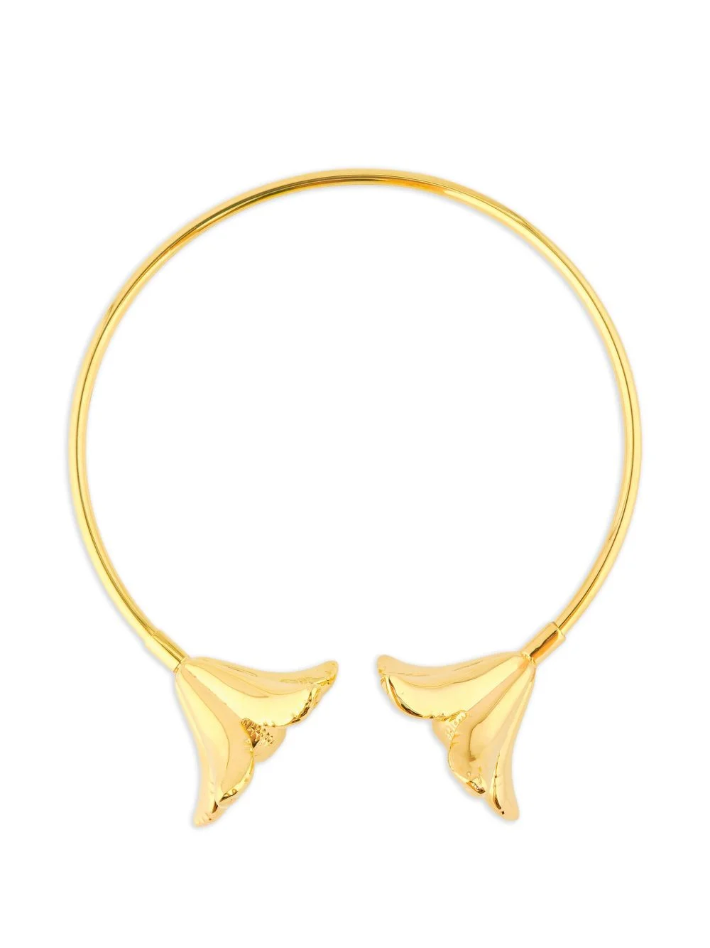 flower choker necklace - 1