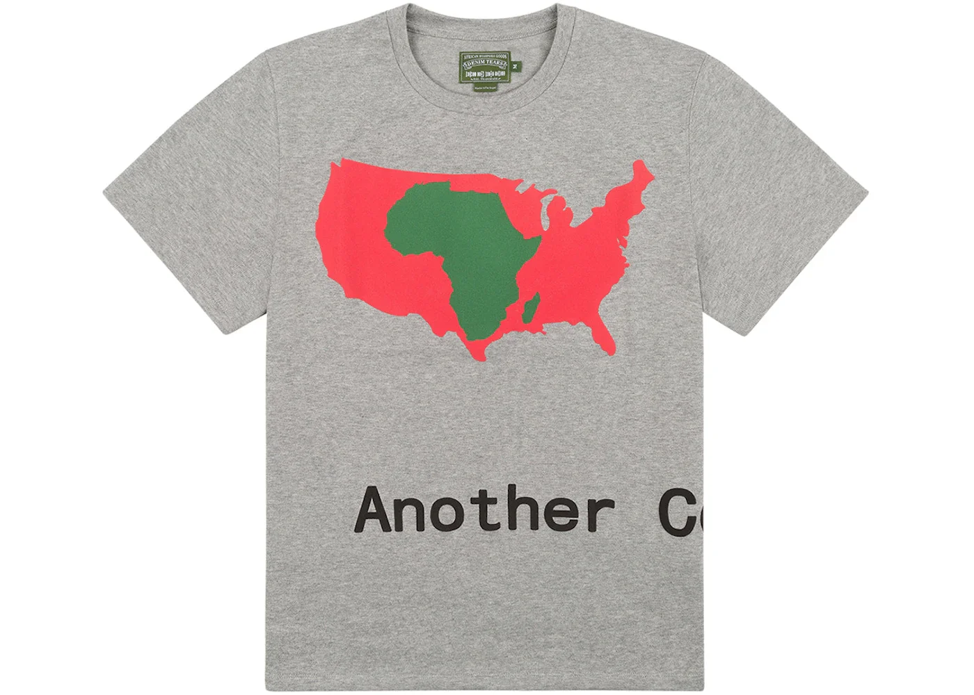 Denim Tears x CPFM Cactus Tears Tee Grey - 1