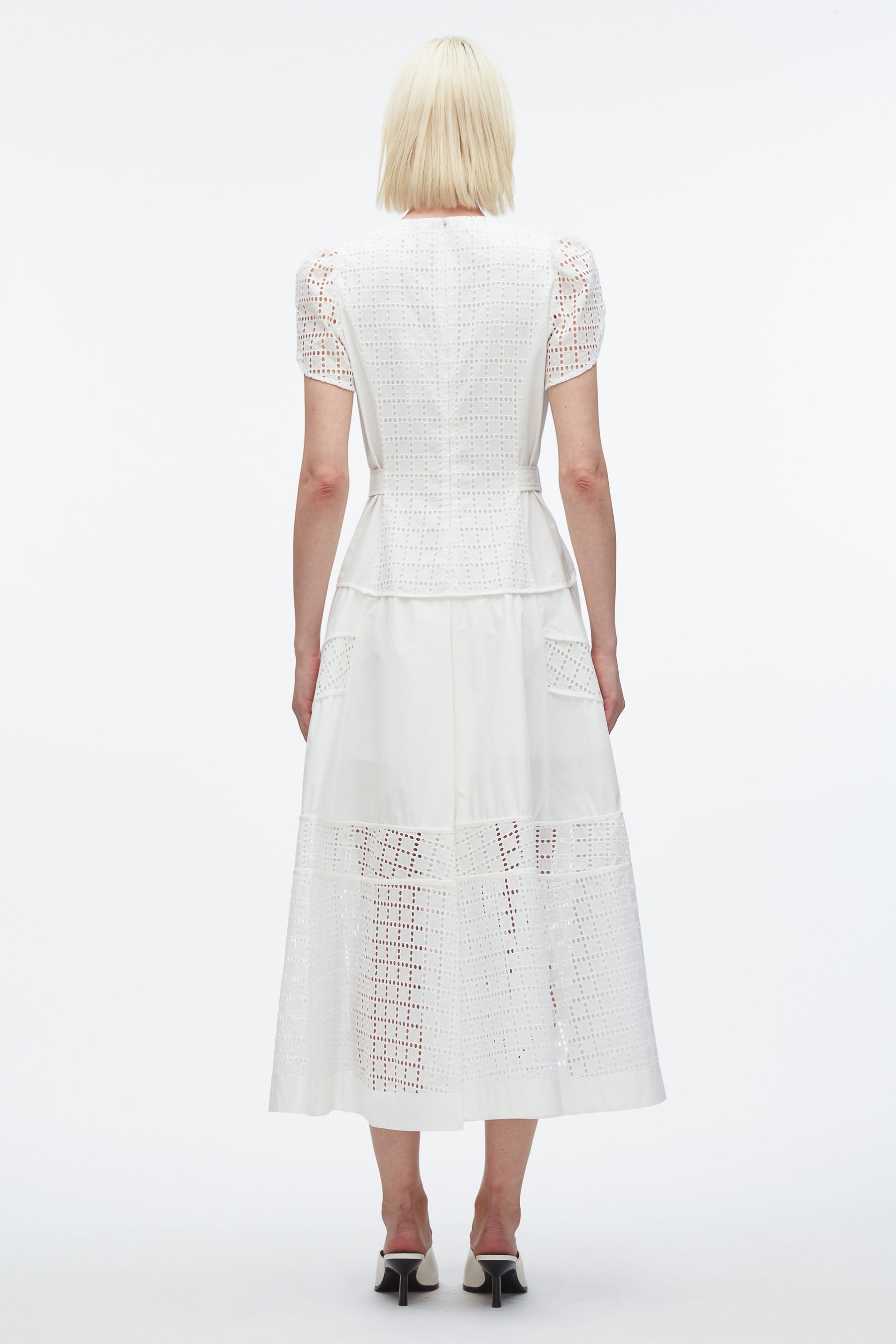 Broderie Anglaise Tulip Dress - 4