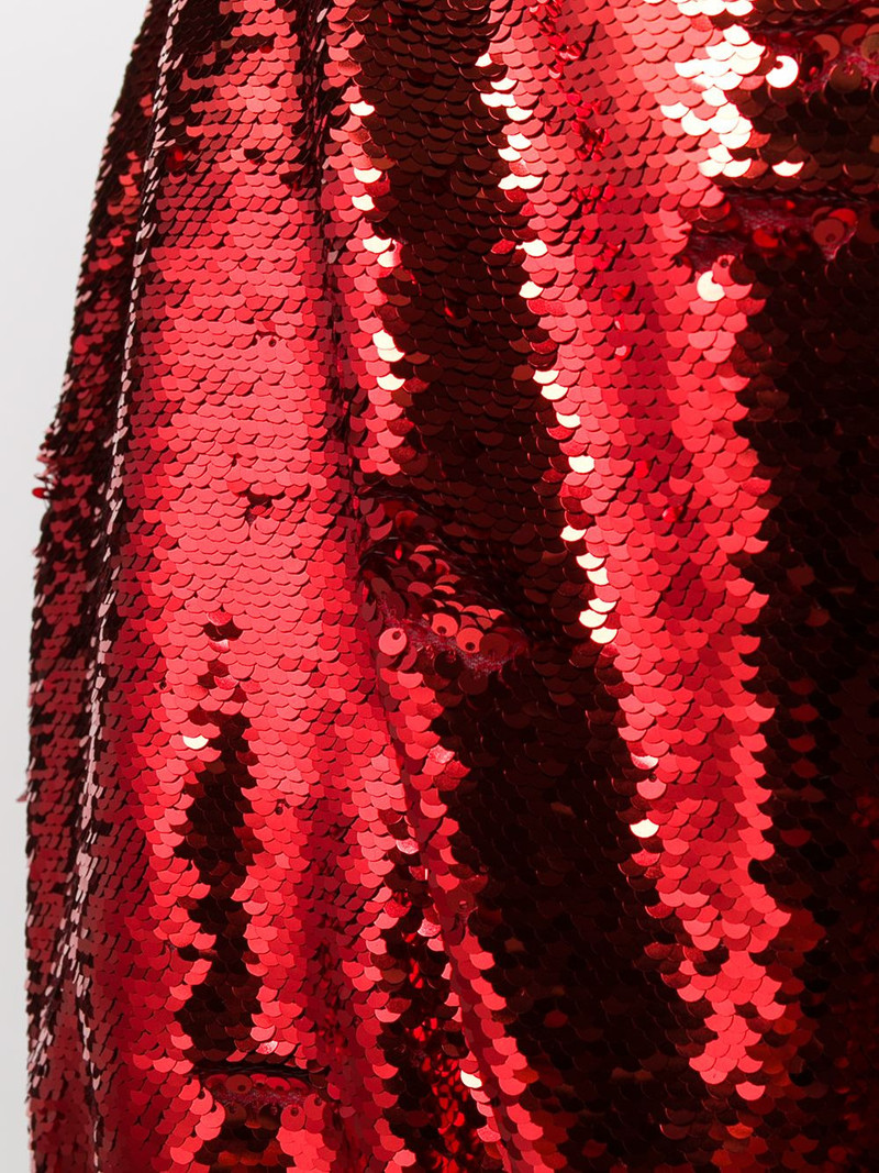 sequin split seam midi dress 5