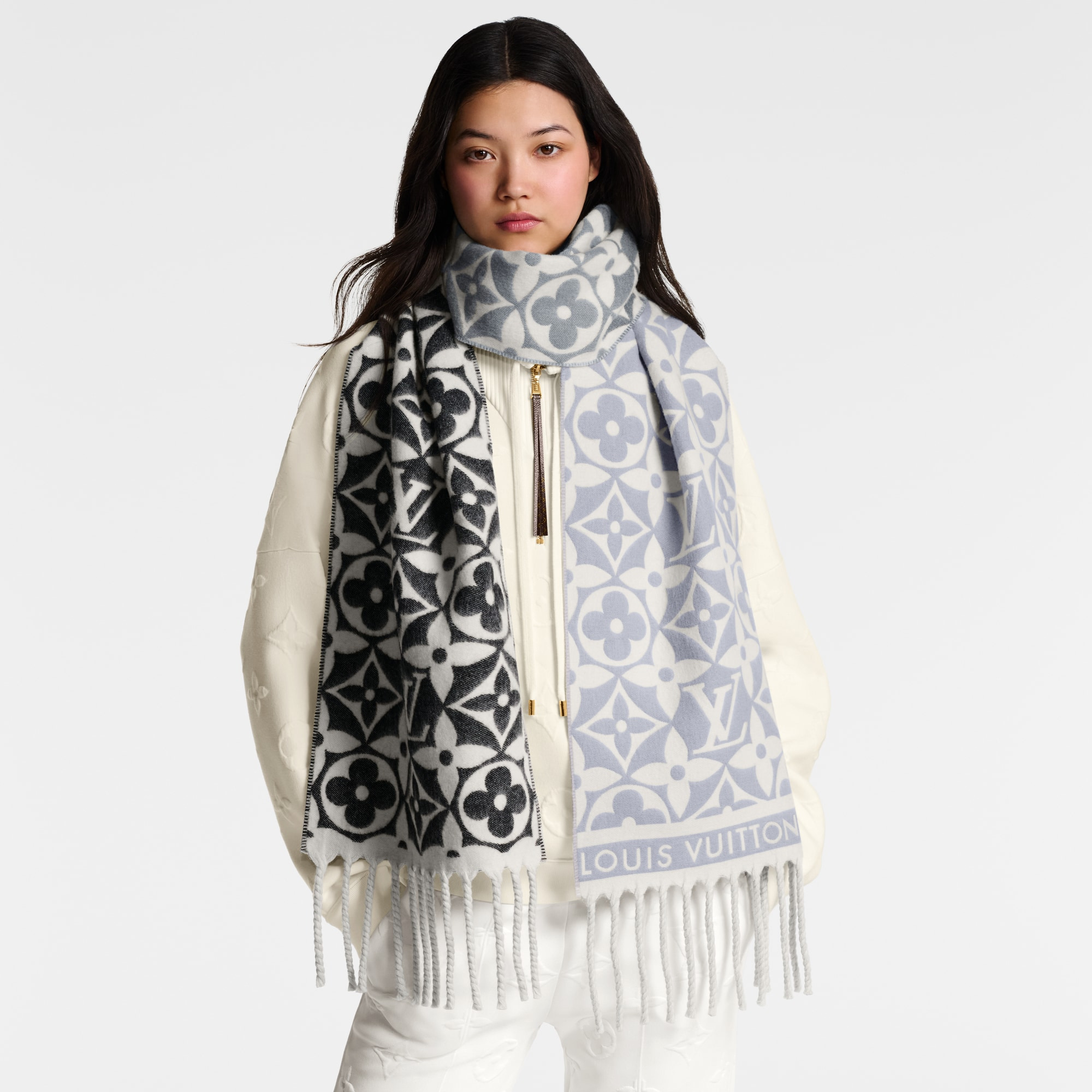 LV Frosty Gradient Scarf - 5