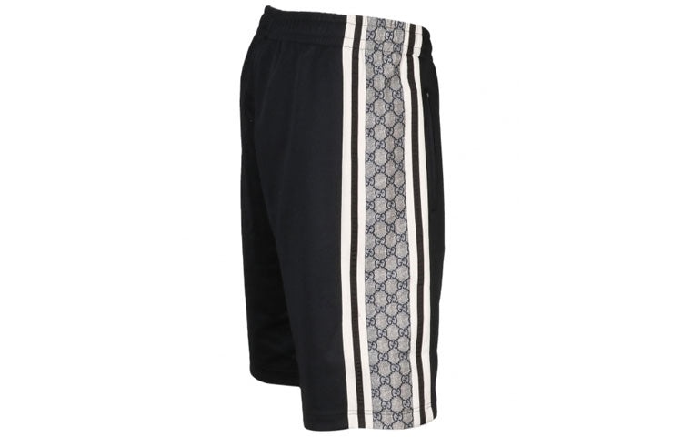 Gucci GG Supreme Track Shorts 'Black' 553921-XJAC0-1093 - 3