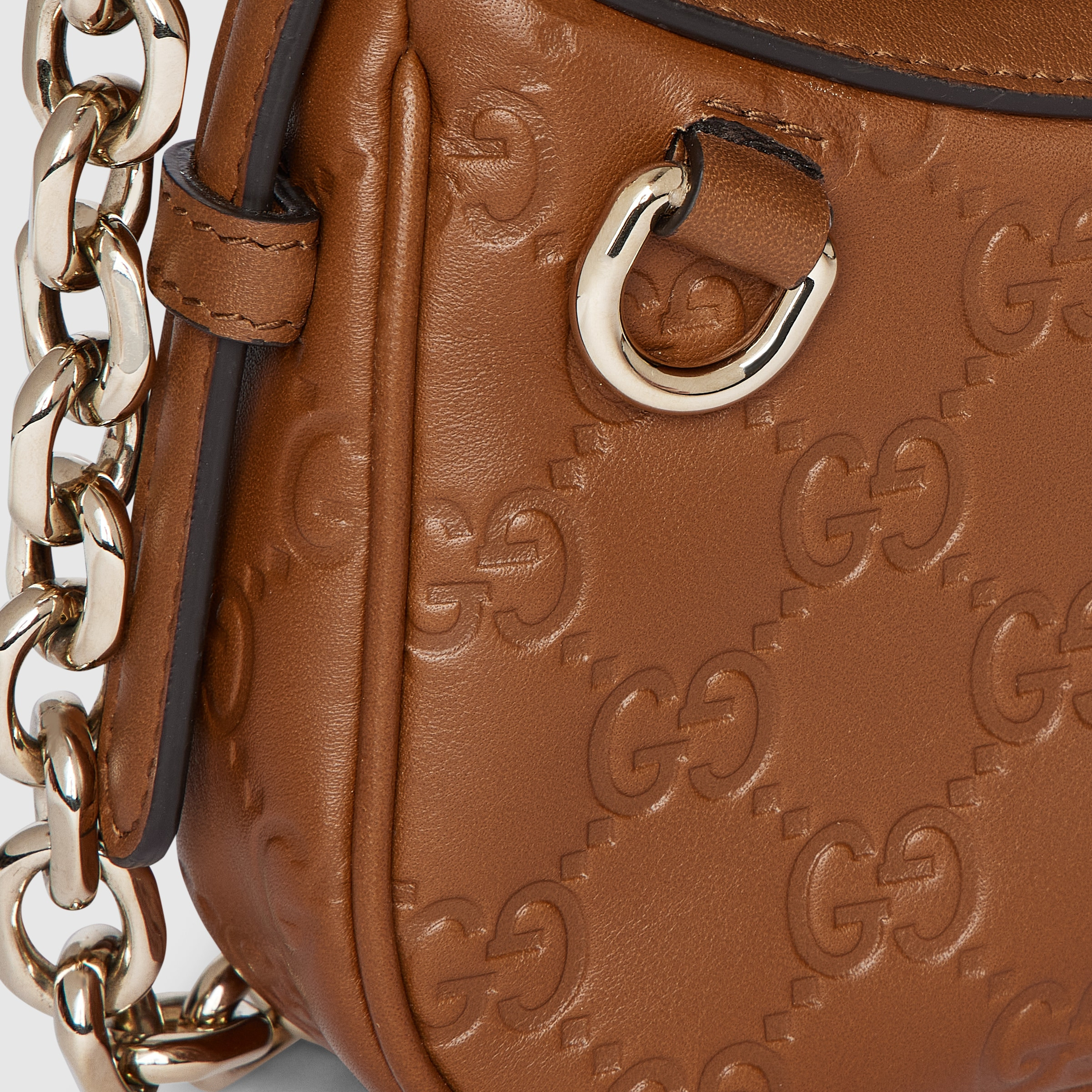 GG Emblem mini shoulder bag - 6