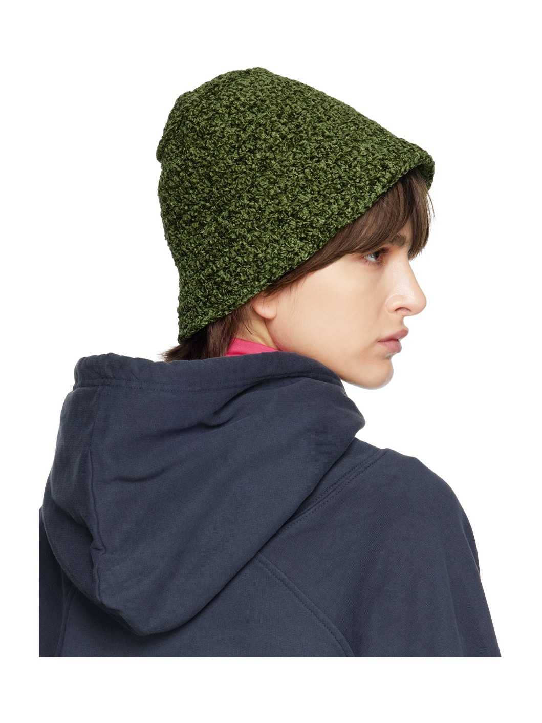 Green Robbie Bucket Hat - 3