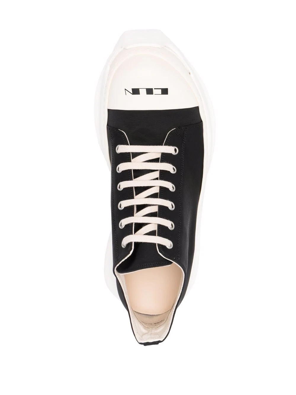 Abstract low-top sneakers - 4