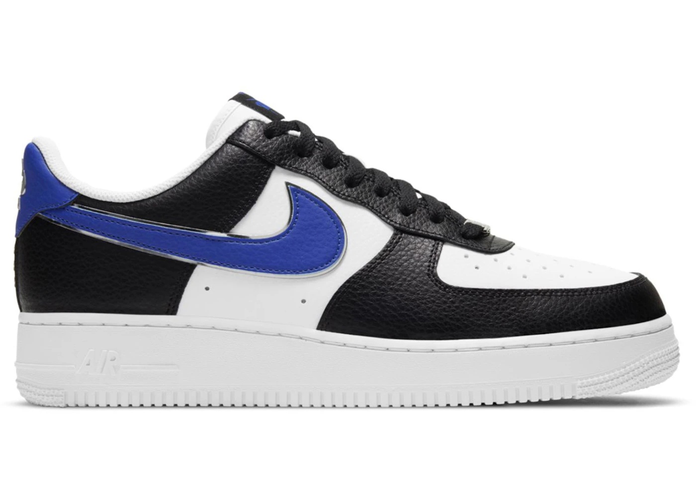 Nike Air Force 1 Low 07 LV8 Black Game Royal - 1