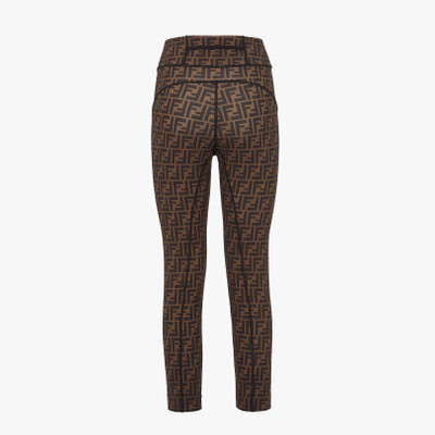 FENDI Brown Lycra® leggings outlook