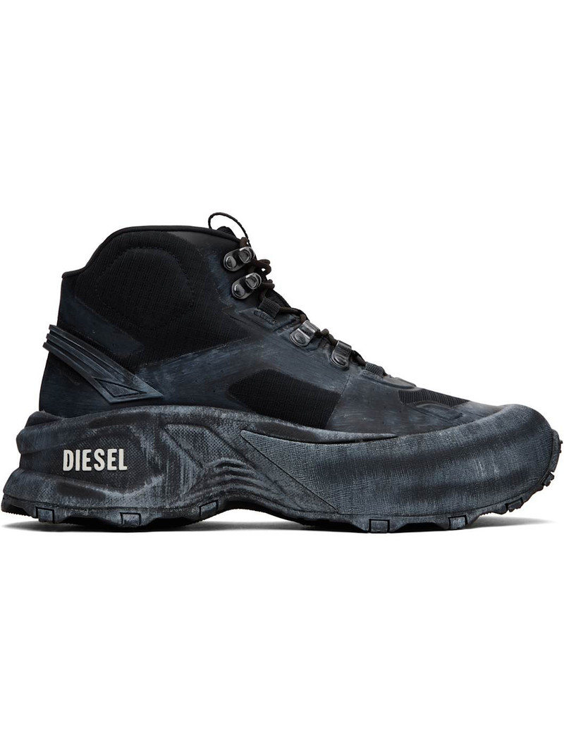 Black D-Cage Hiking Sneakers 1