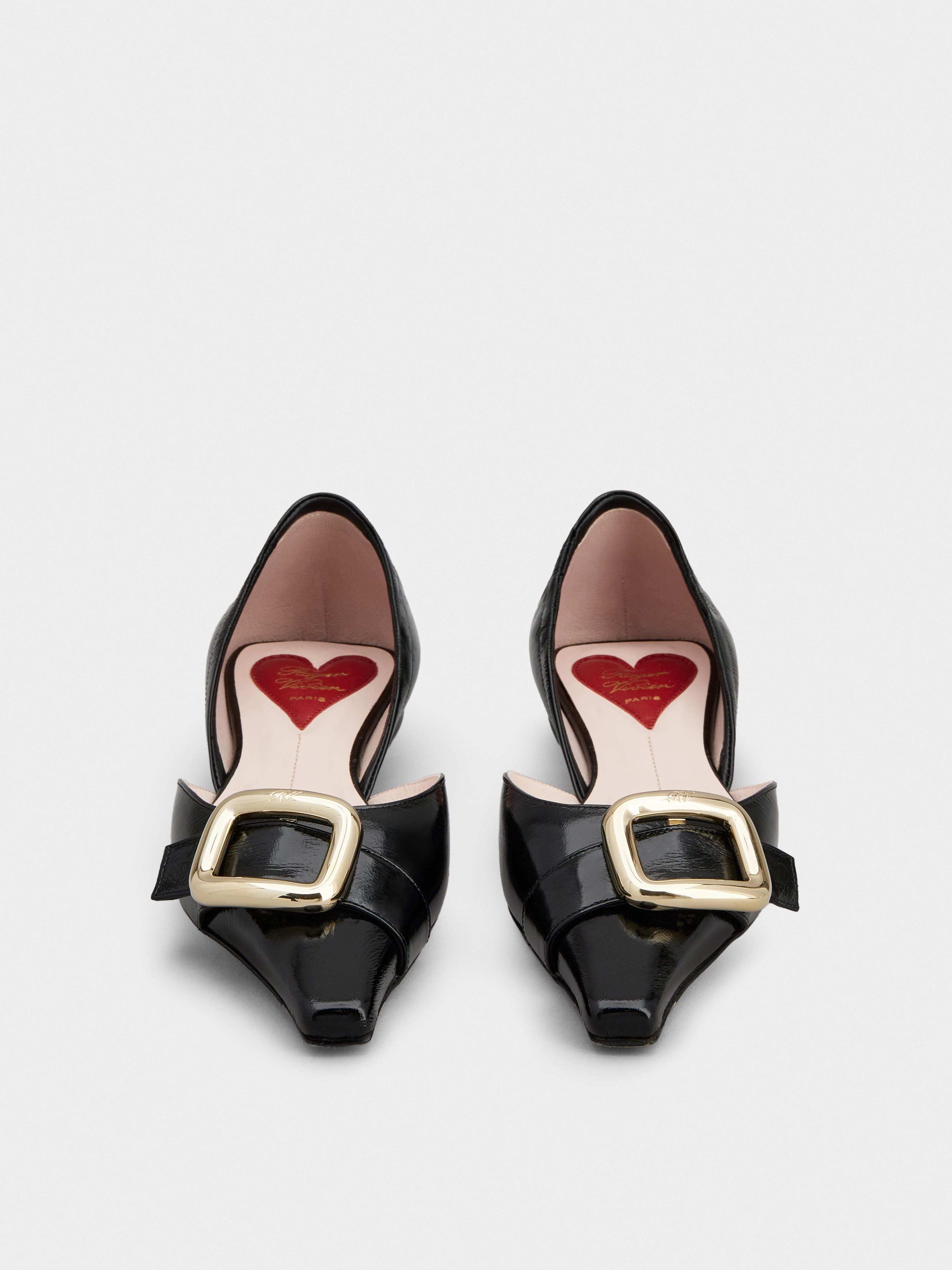 Viv' Canard D'Orsay Ballerinas in leather - 7