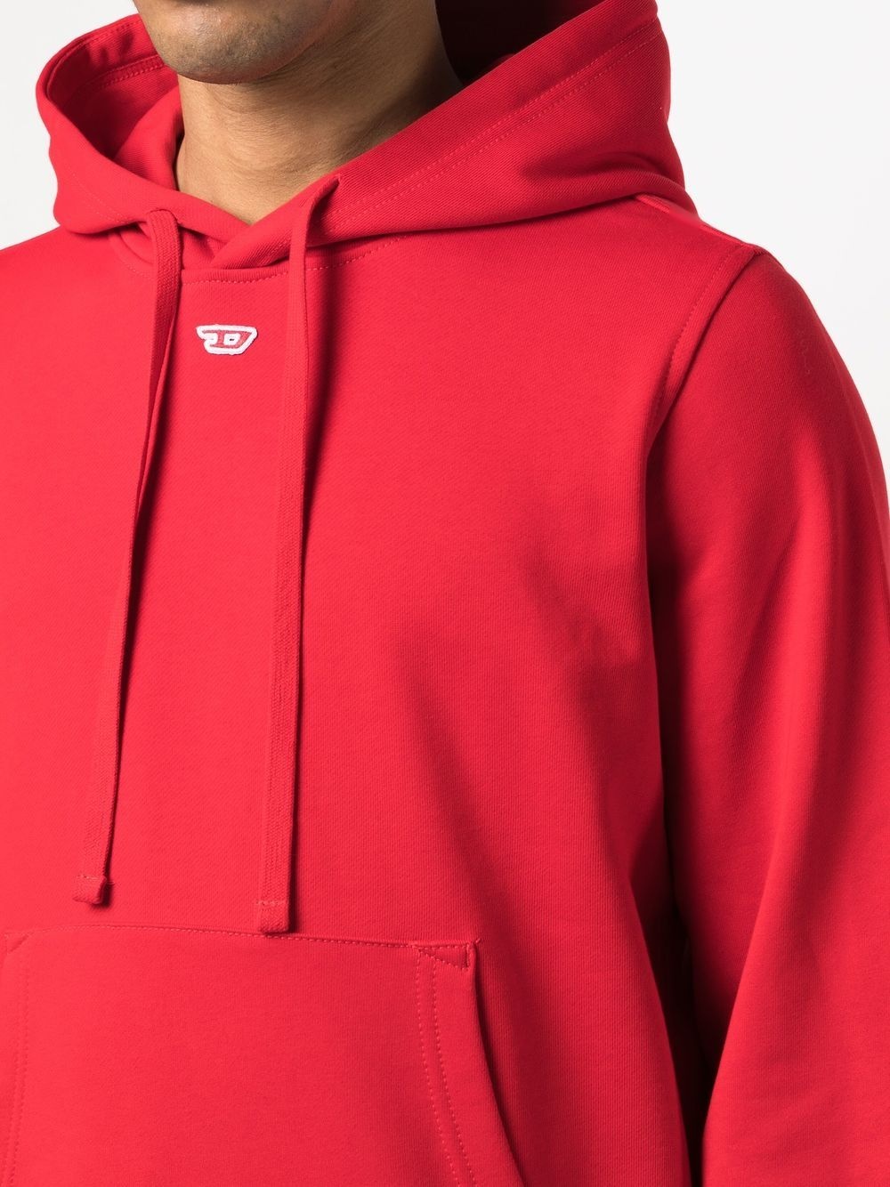 logo-patch detail hoodie - 6