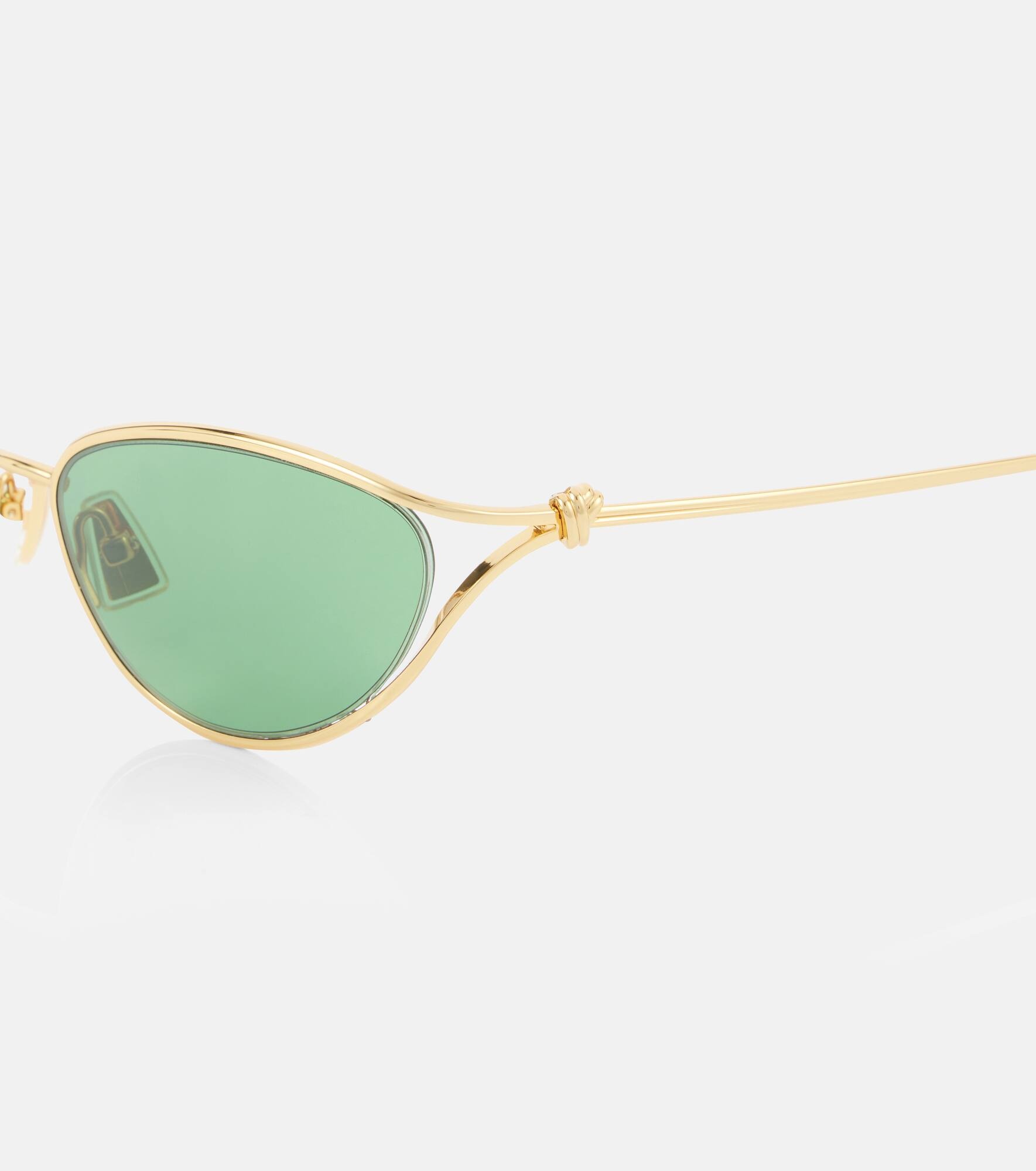 Knot cat-eye sunglasses - 2