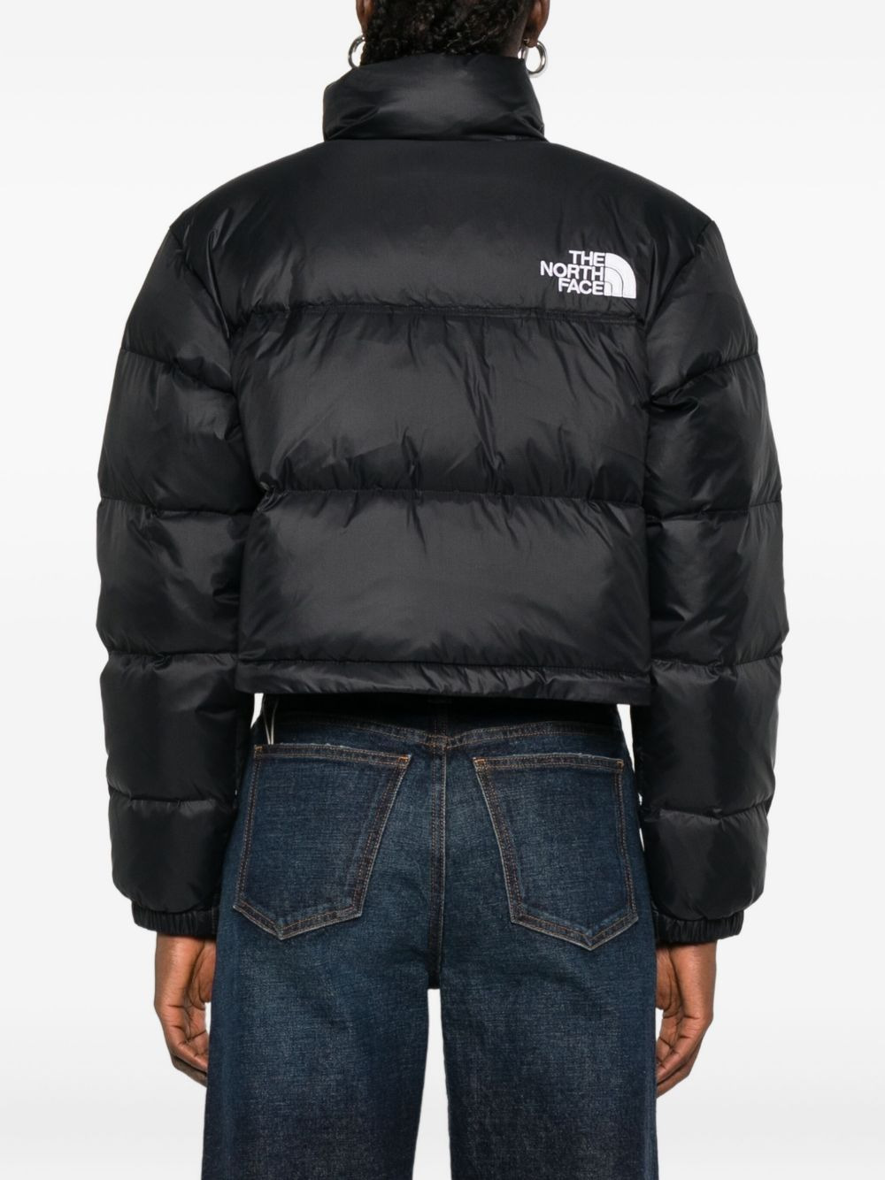cropped puffer jacket - 4