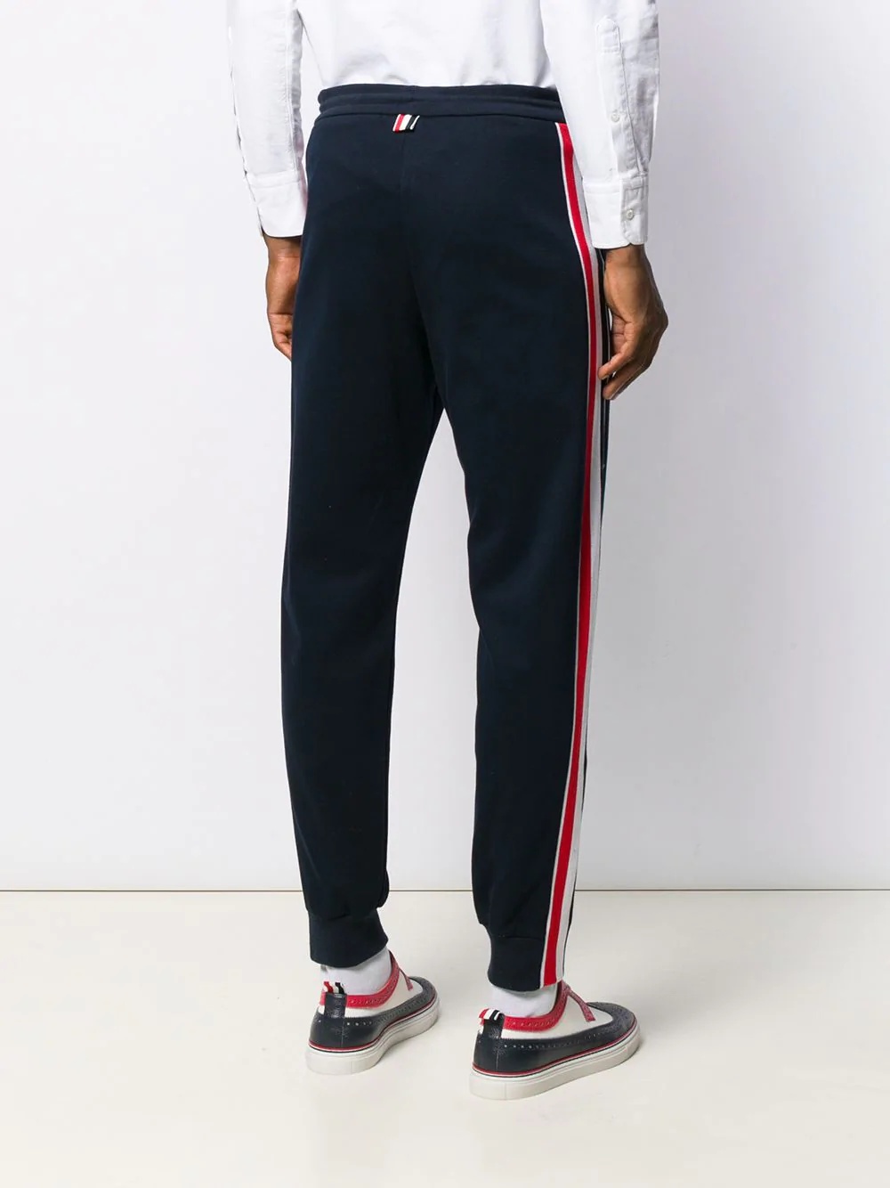 interlock RWB stripe track pants - 4