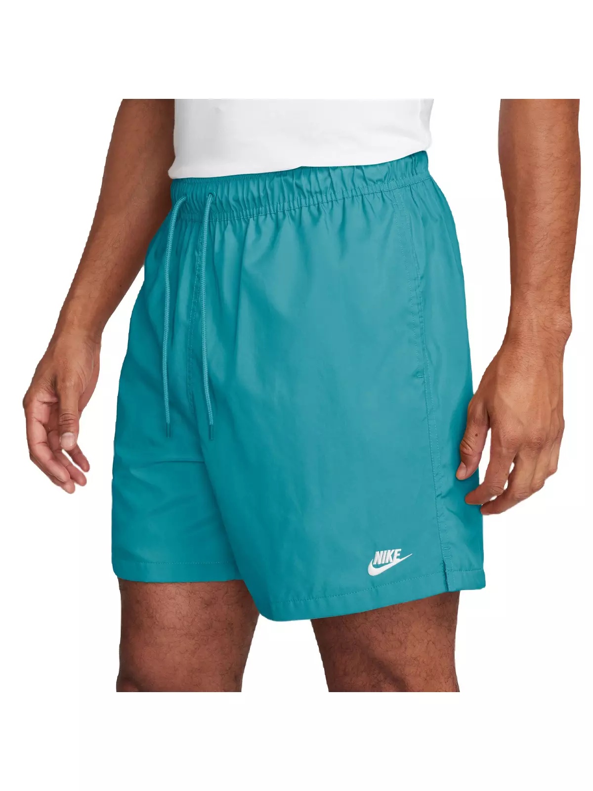 Men's Club Woven Flow Shorts-Blue - 4