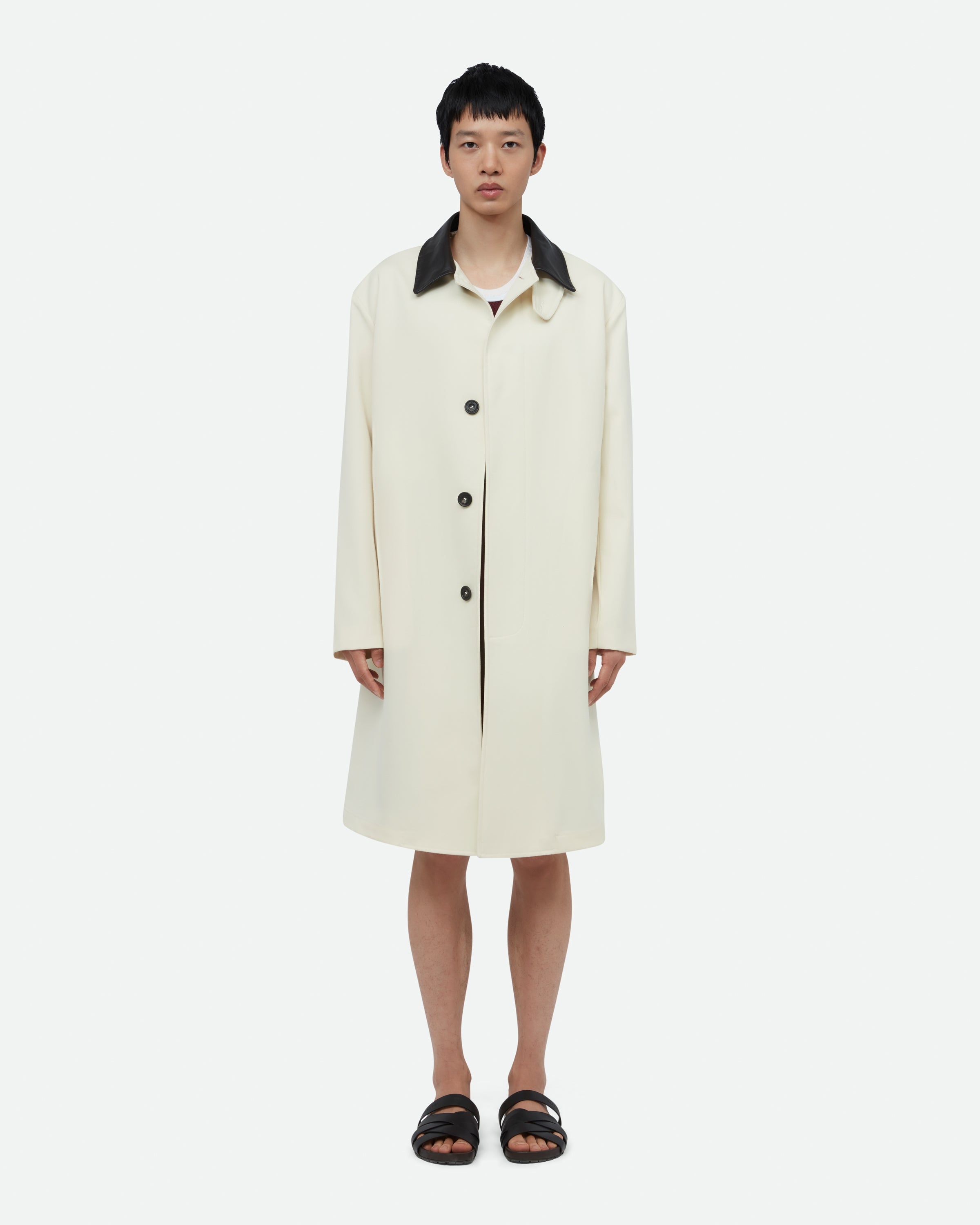 Noon Crombie Car Coat - 1