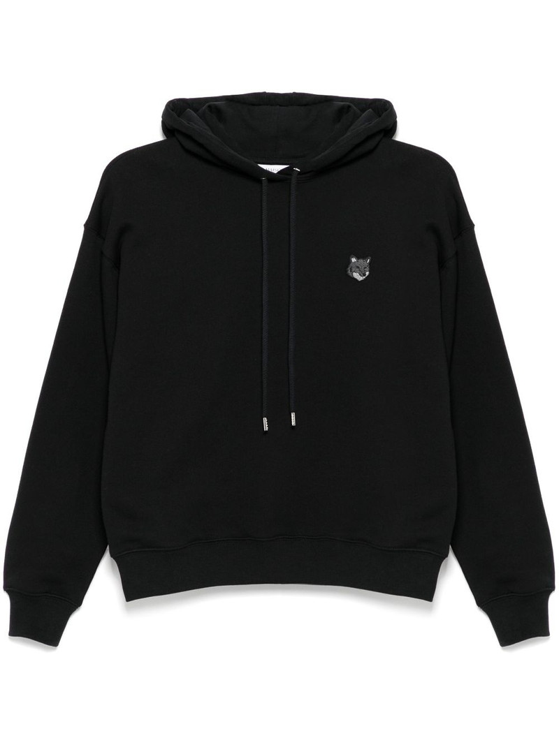 bold-fox-head-patched hoodie 1