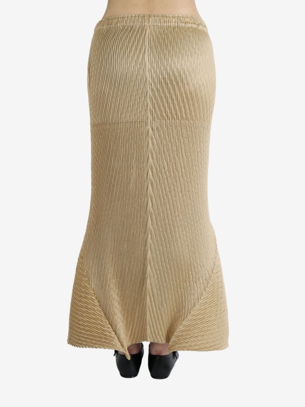 plissé maxi skirt - 3