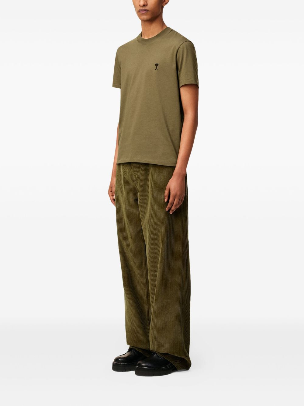 corduroy loose-fit trousers - 3