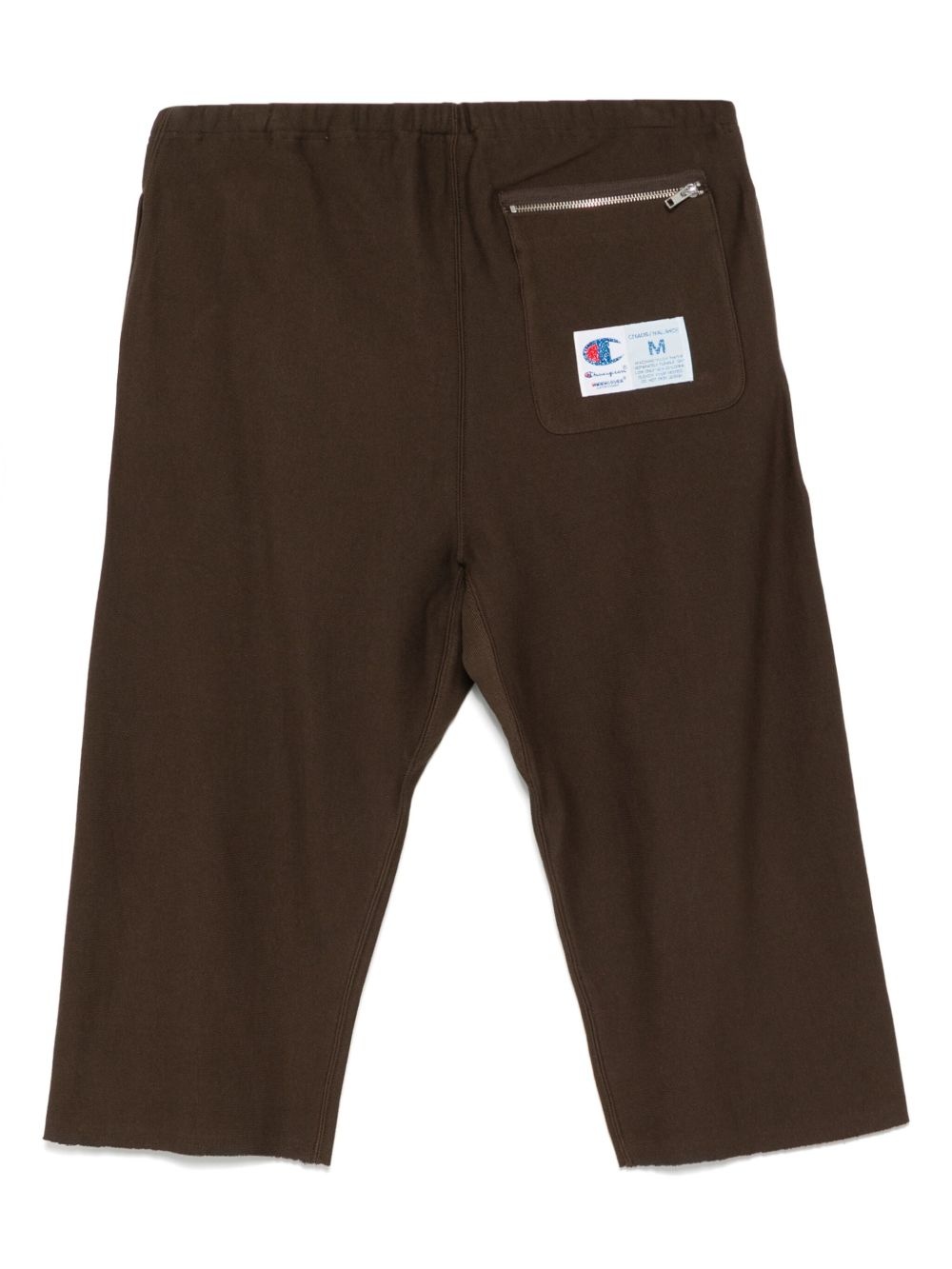 logo patch trousers - 2