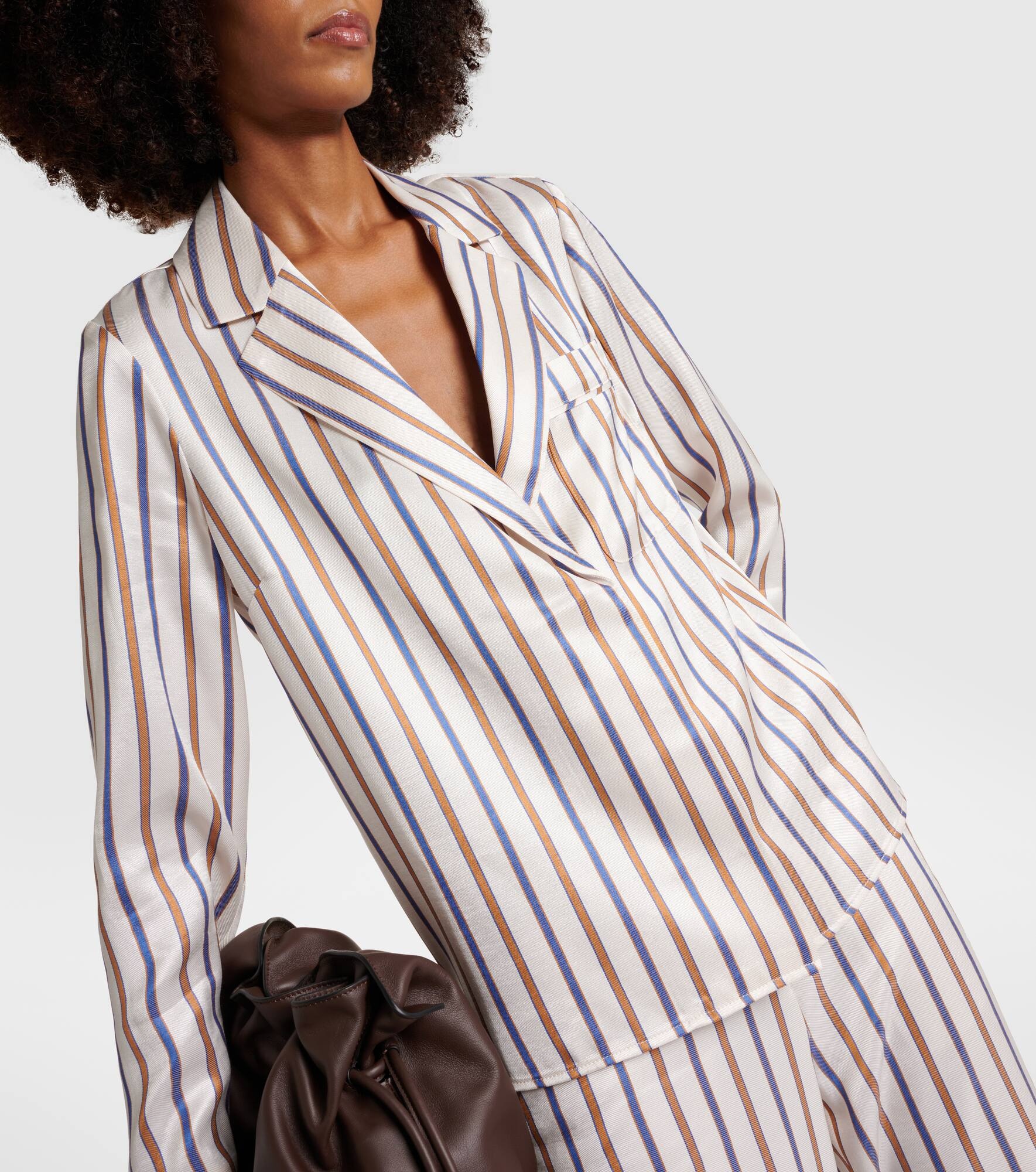 Lusanne striped twill top - 5