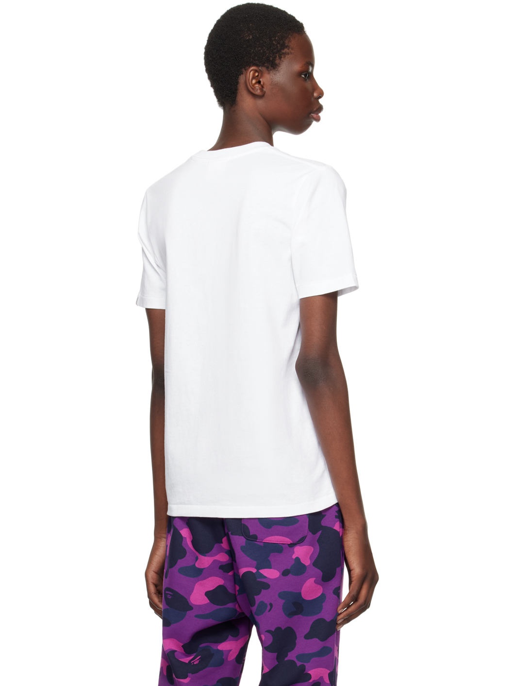White Crystal Big Baby Milo T-Shirt - 3