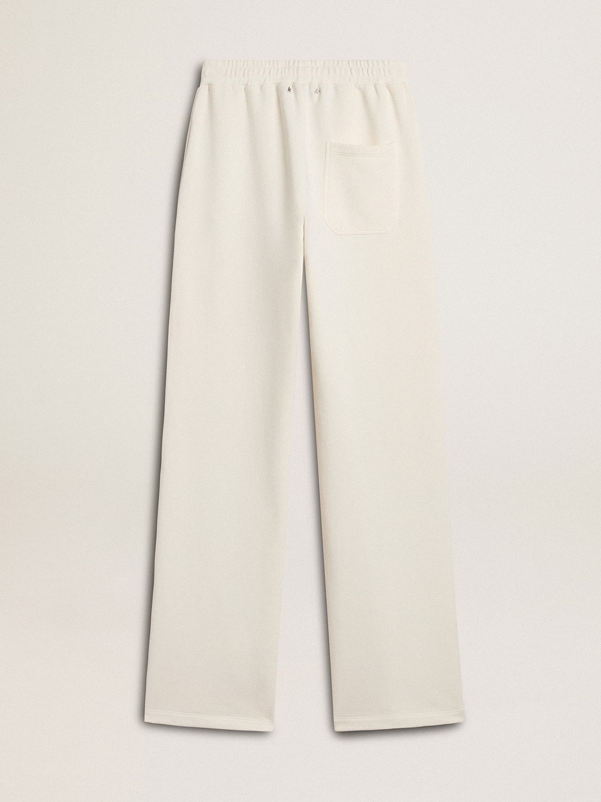 Women’s white cotton joggers - 2