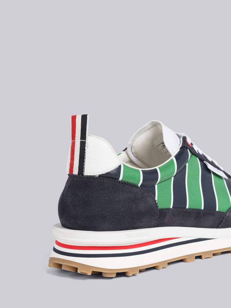 Thom Browne Awning Stripe Shiny Tech Runner outlook