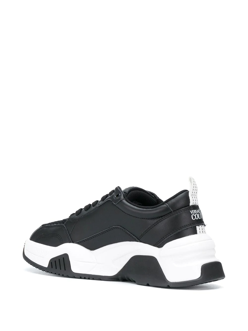 logo chunky sole sneakers - 3