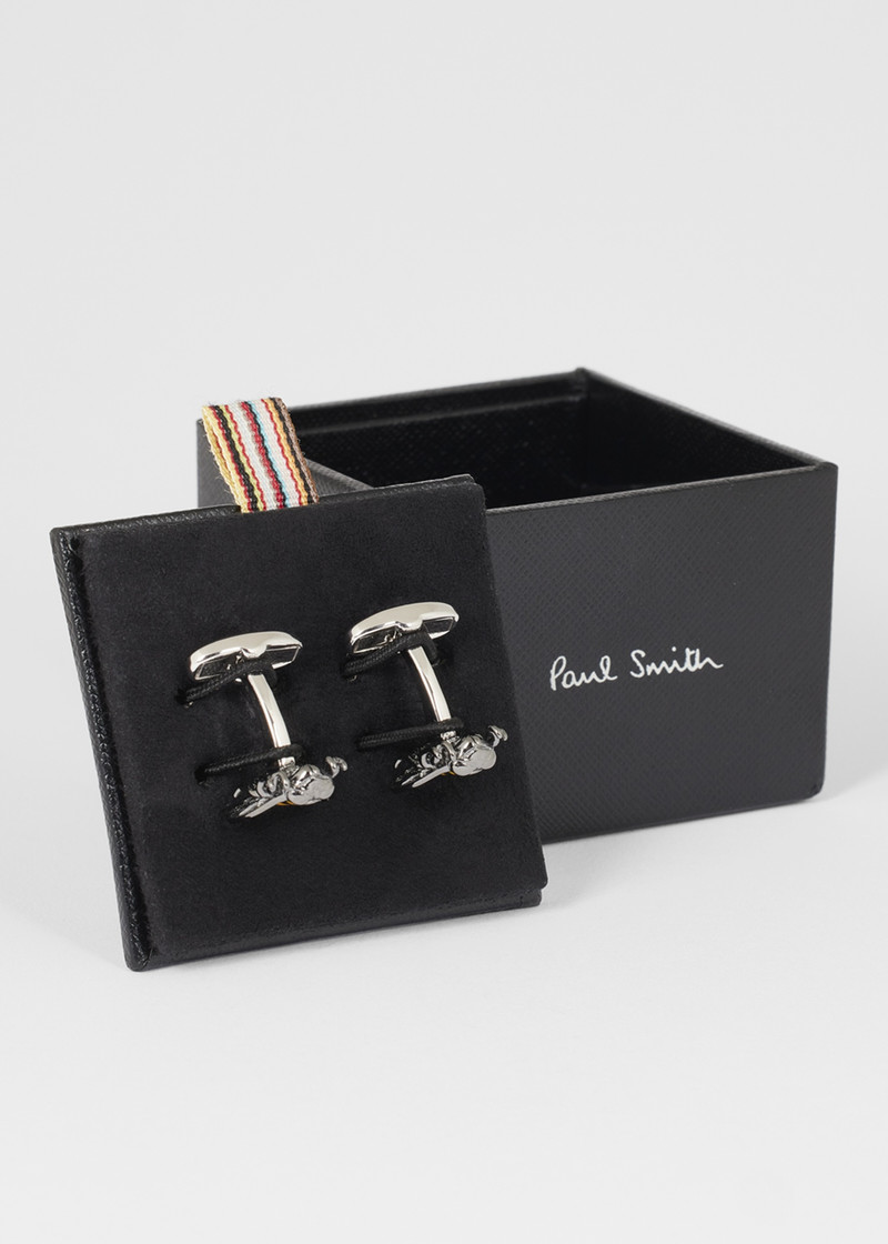 Silver 'Bee' Cufflinks 4