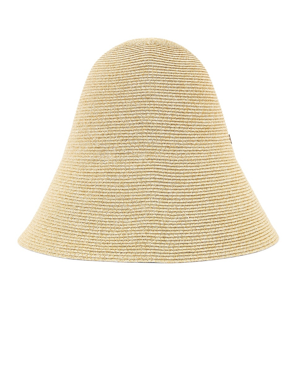TOTEME ハット 帽子 Woven sun hat777156 TOTEME woven-design Bucket Hat | Neutrals | FARFETCH