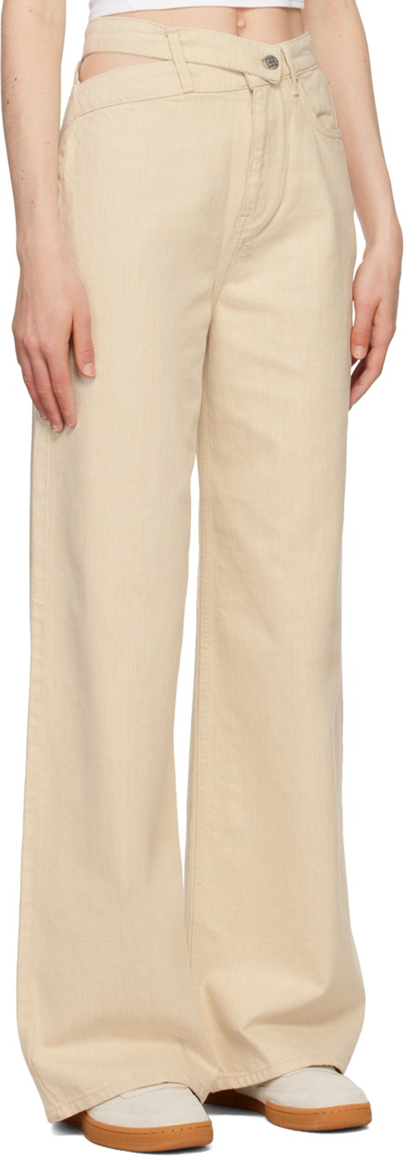 Ksubi Beige Dettached Jeans outlook
