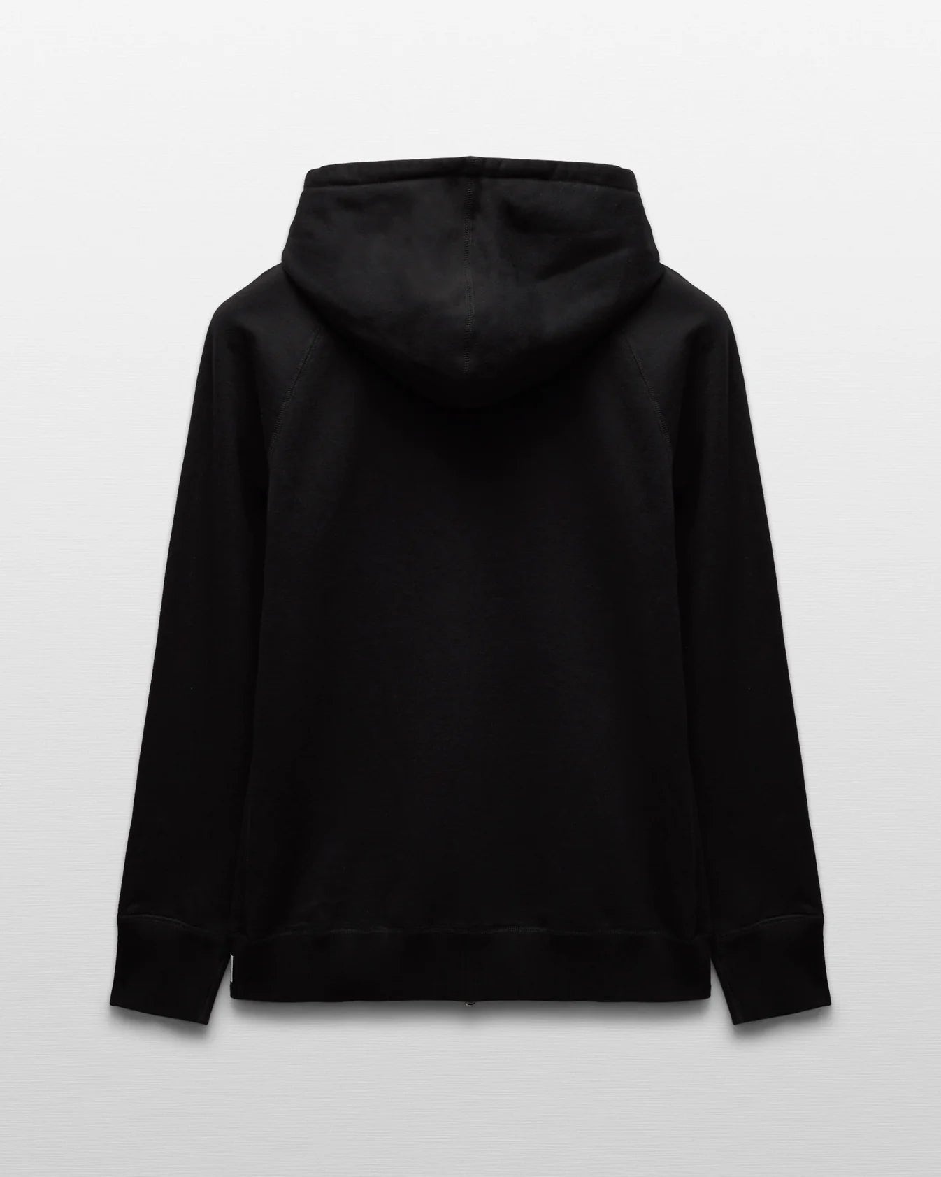 Midweight Terry Slim Hoodie Black - 3