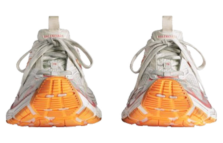 (WMNS) Balenciaga 10XL Sneakers 'White Red and Orange Mesh TPU and Rubber' 792778W2MV29670 - 5