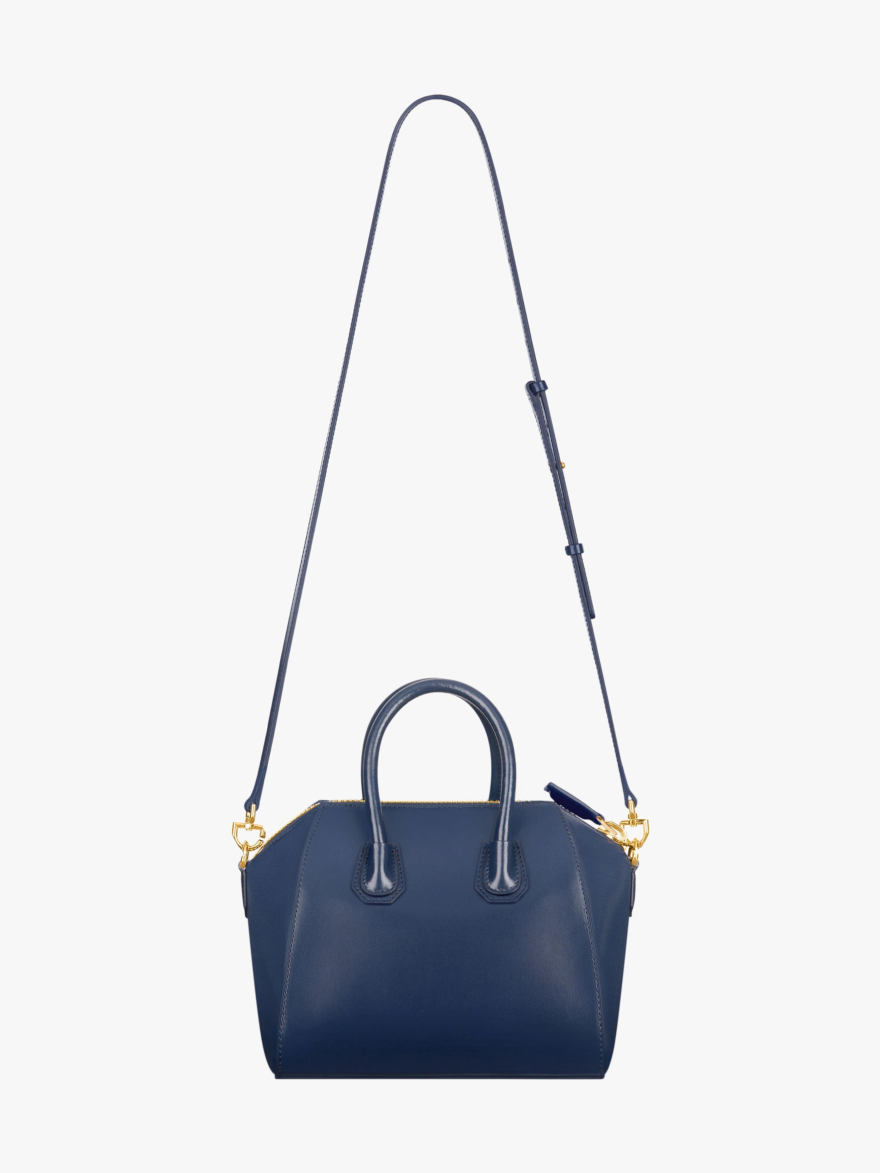 SMALL ANTIGONA BAG IN BOX LEATHER - 4