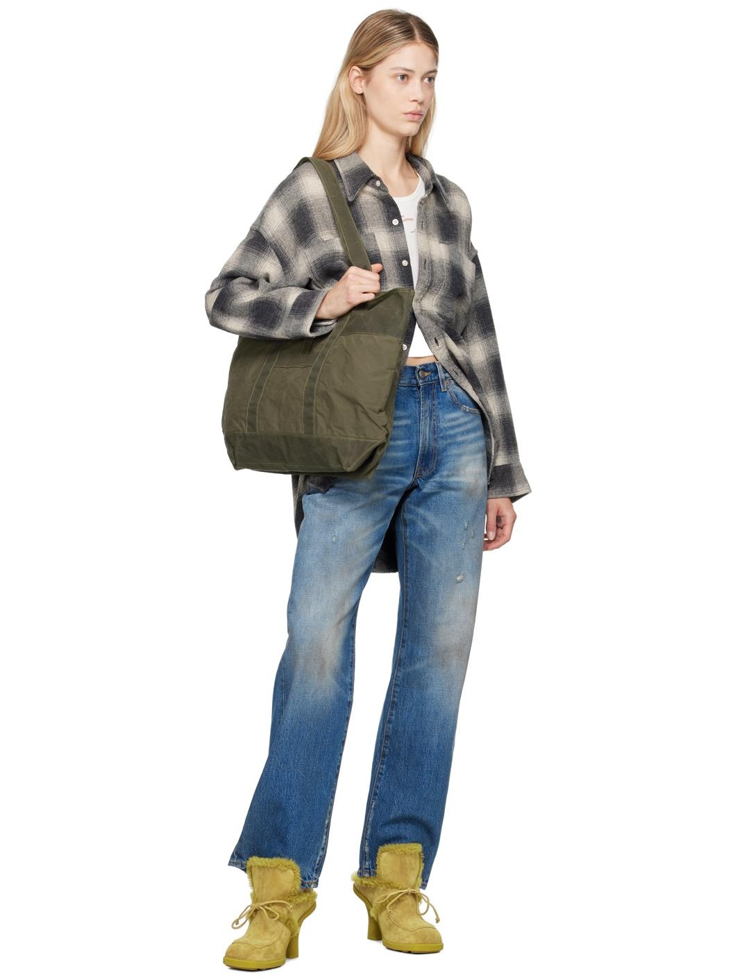SSENSE Exclusive Blue Alice Slim Straight-Leg Jeans - 4