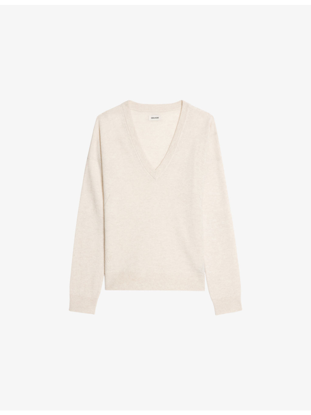 Vivi V-Neck Regular-Fit Cashmere Jumper - 1