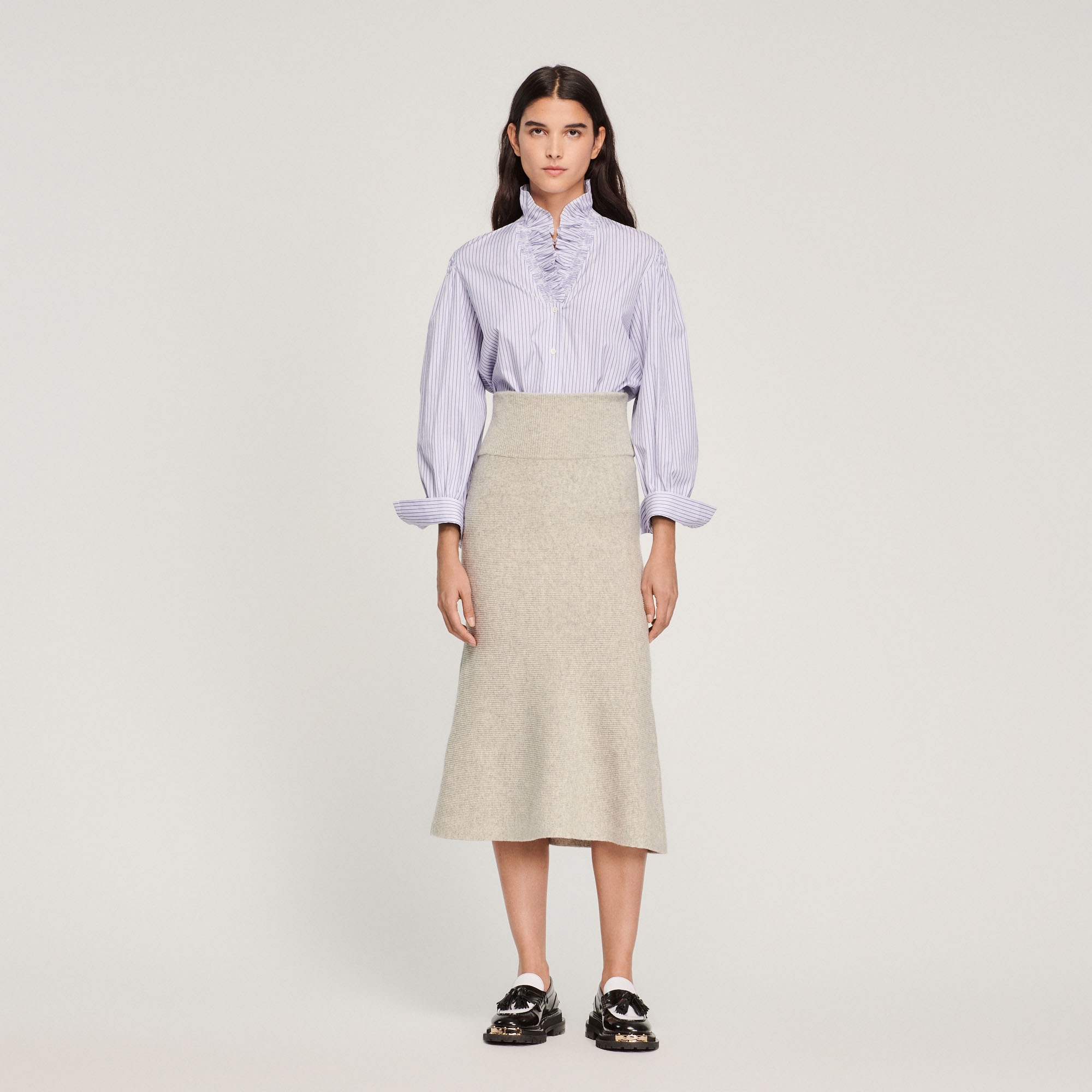 Long flared skirt - 3