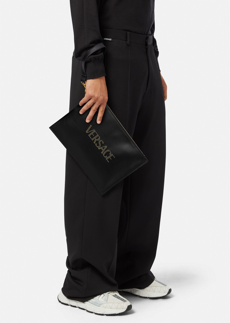 Studded Logo Pouch 6