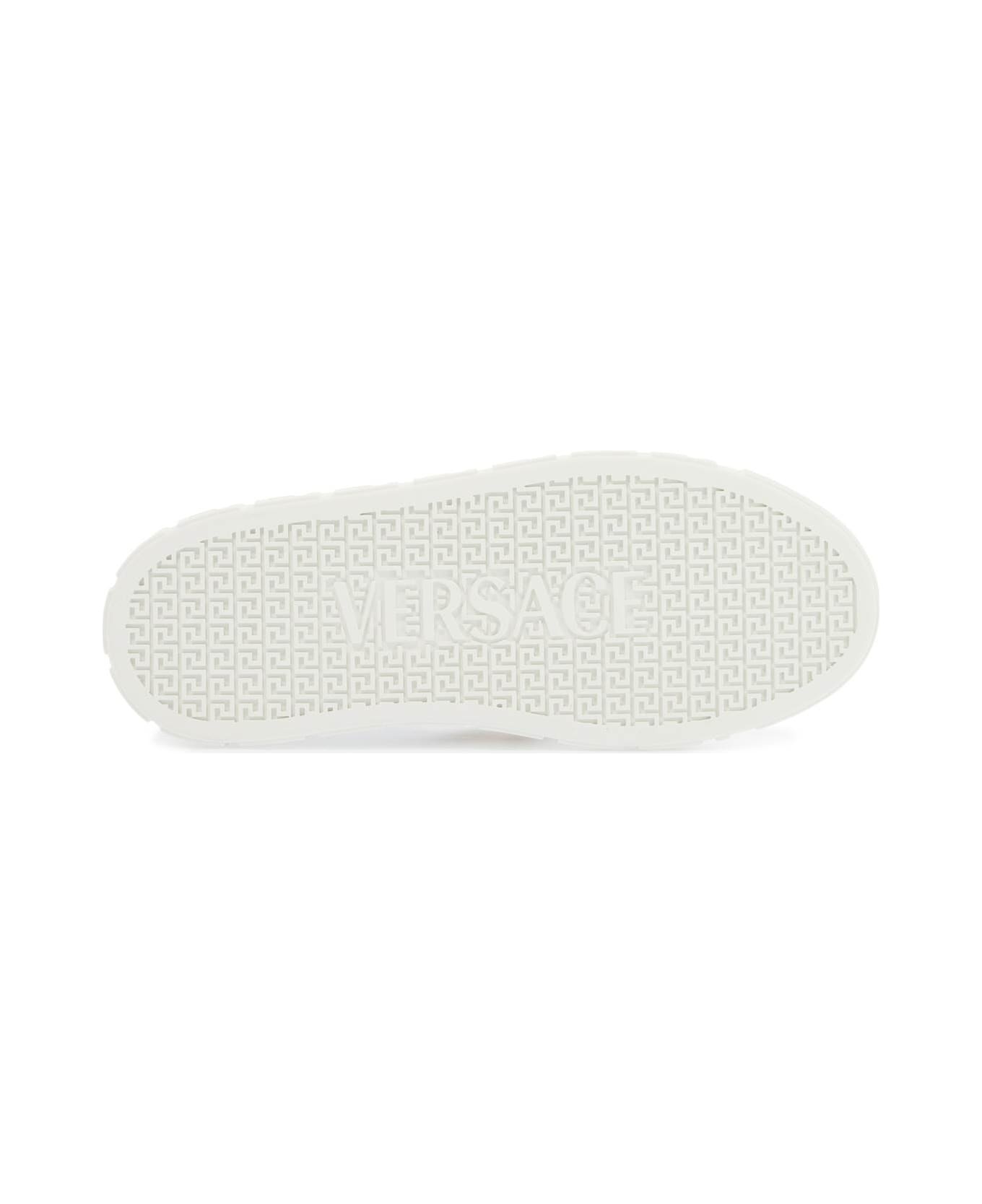 VERSACE 'studded Greek Sneakers | italist | REVERSIBLE