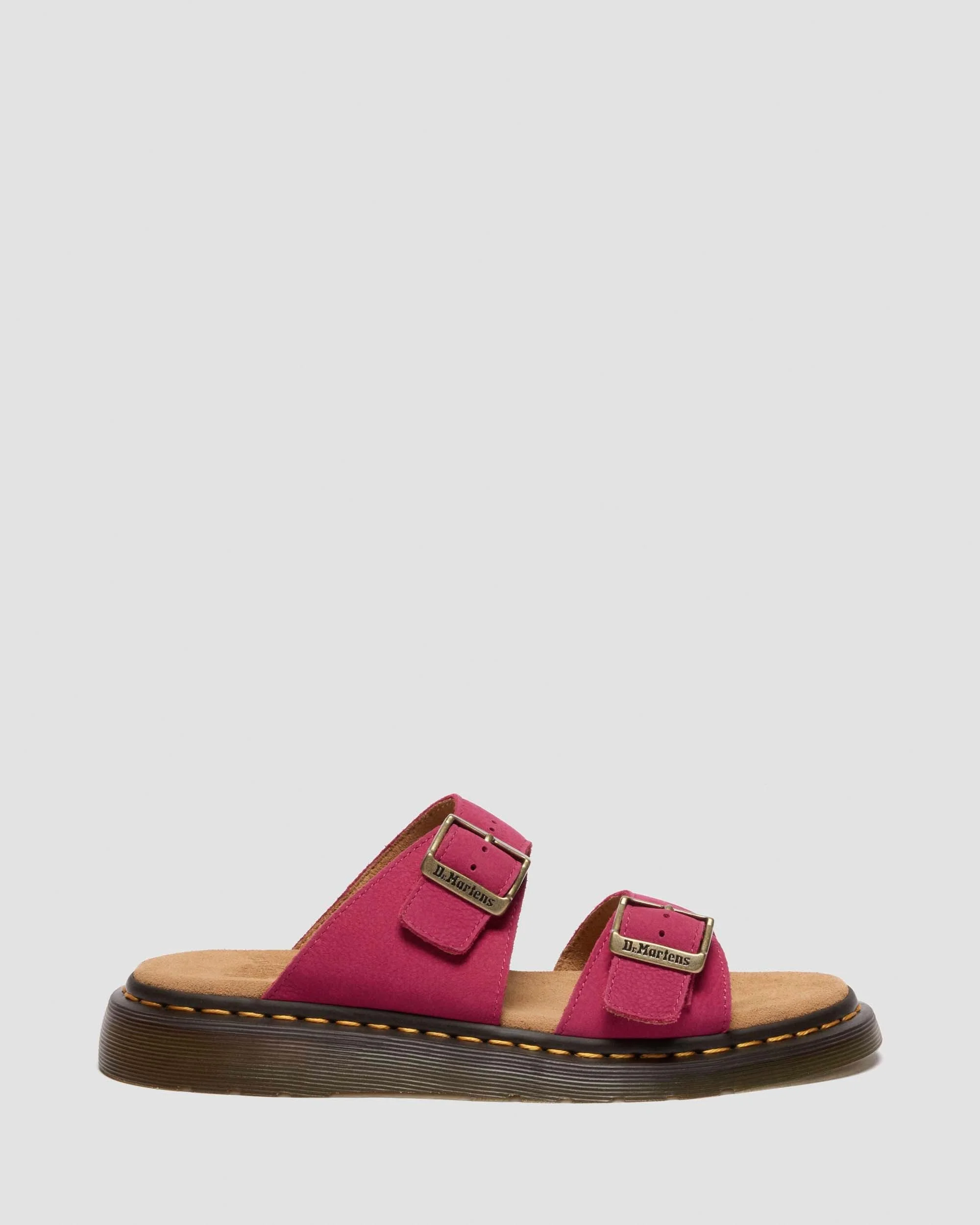 Josef Nubuck Leather Slide Sandals - 1