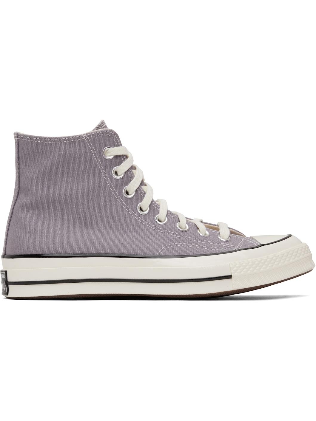 Purple Chuck 70 High Top Sneakers - 1