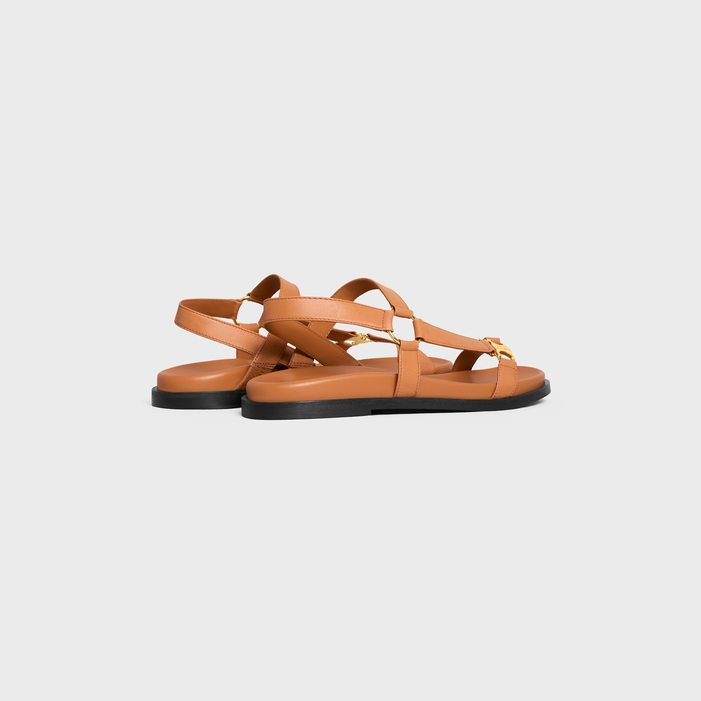 CELINE MAUD SANDAL WITH TRIOMPHE IN CALFSKIN - 3