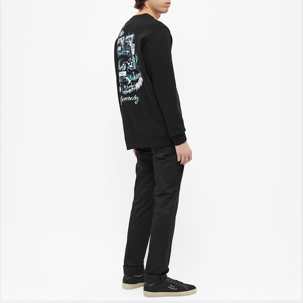 Givenchy Motel Print Crew Sweat - 6