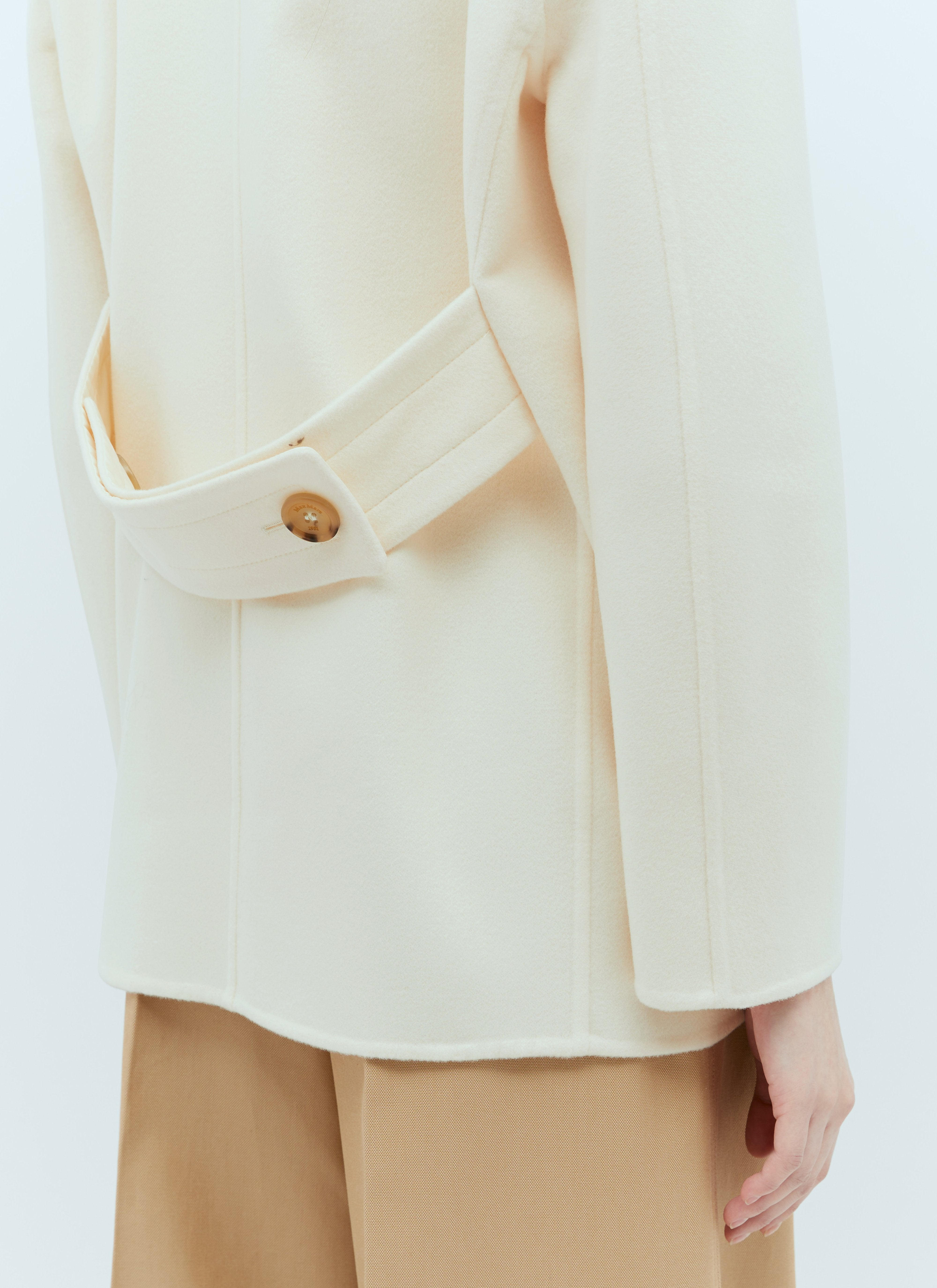 Max Mara Women Wool And Cashmere Pea Coat - 5