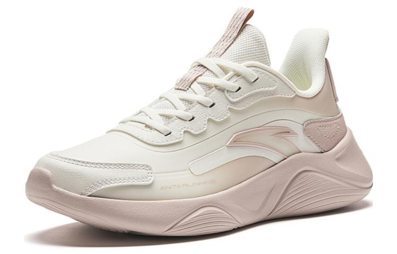 ANTA (WMNS) ANTA Running Series Sneakers 'White Beige' 922355540-5 outlook