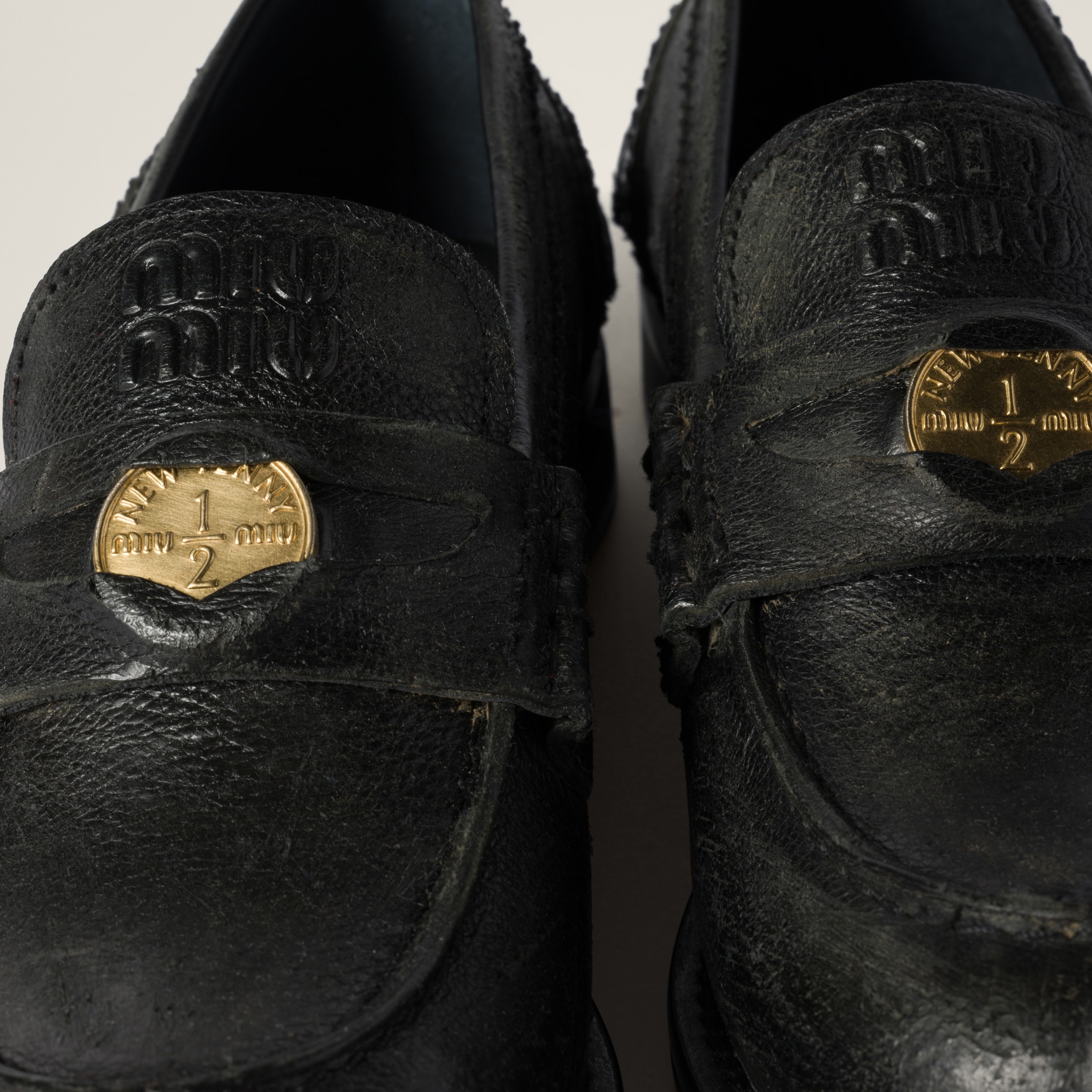Calfskin penny loafers - 4