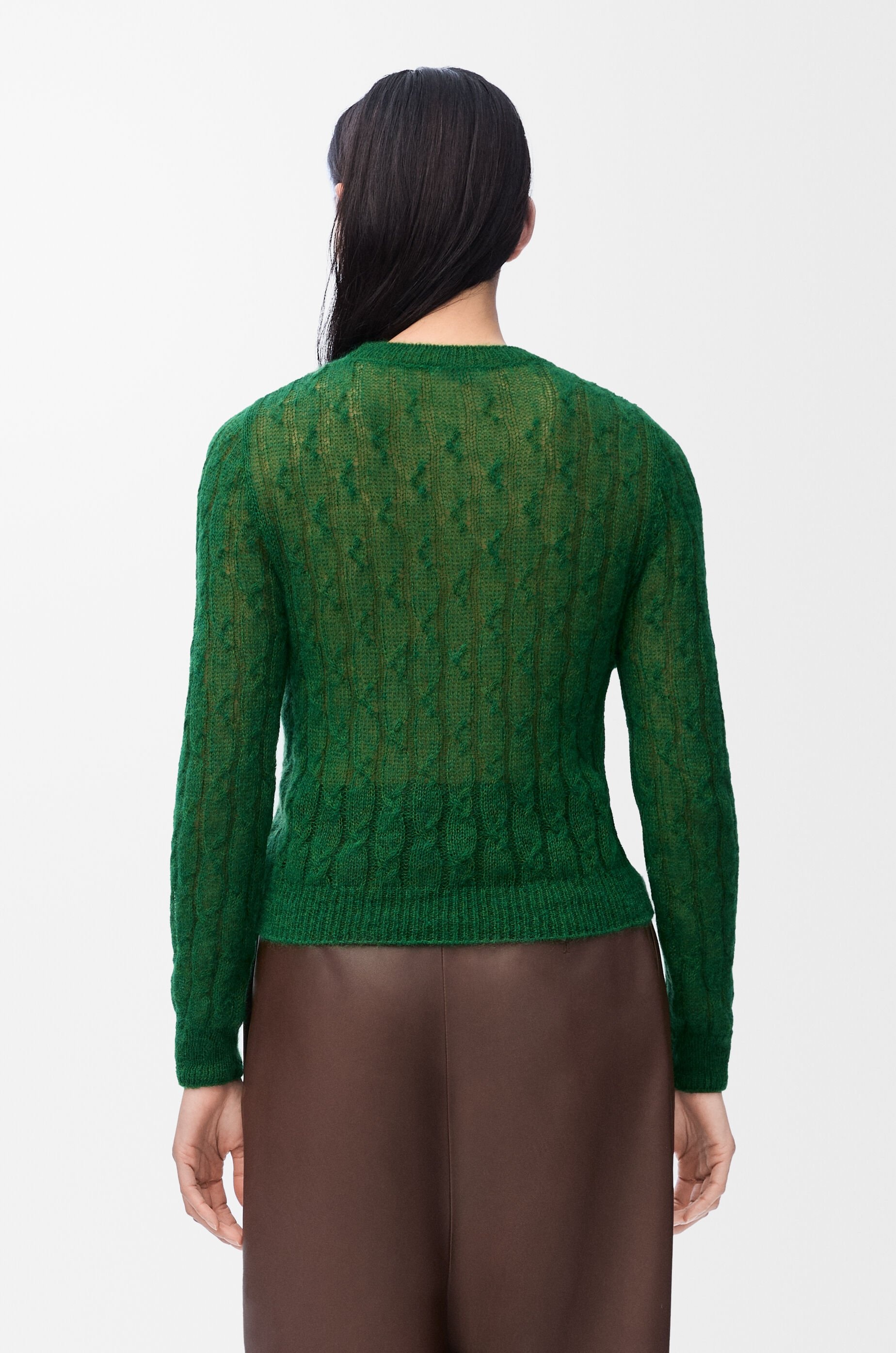 Sweater in mohair and wool blend - 4
