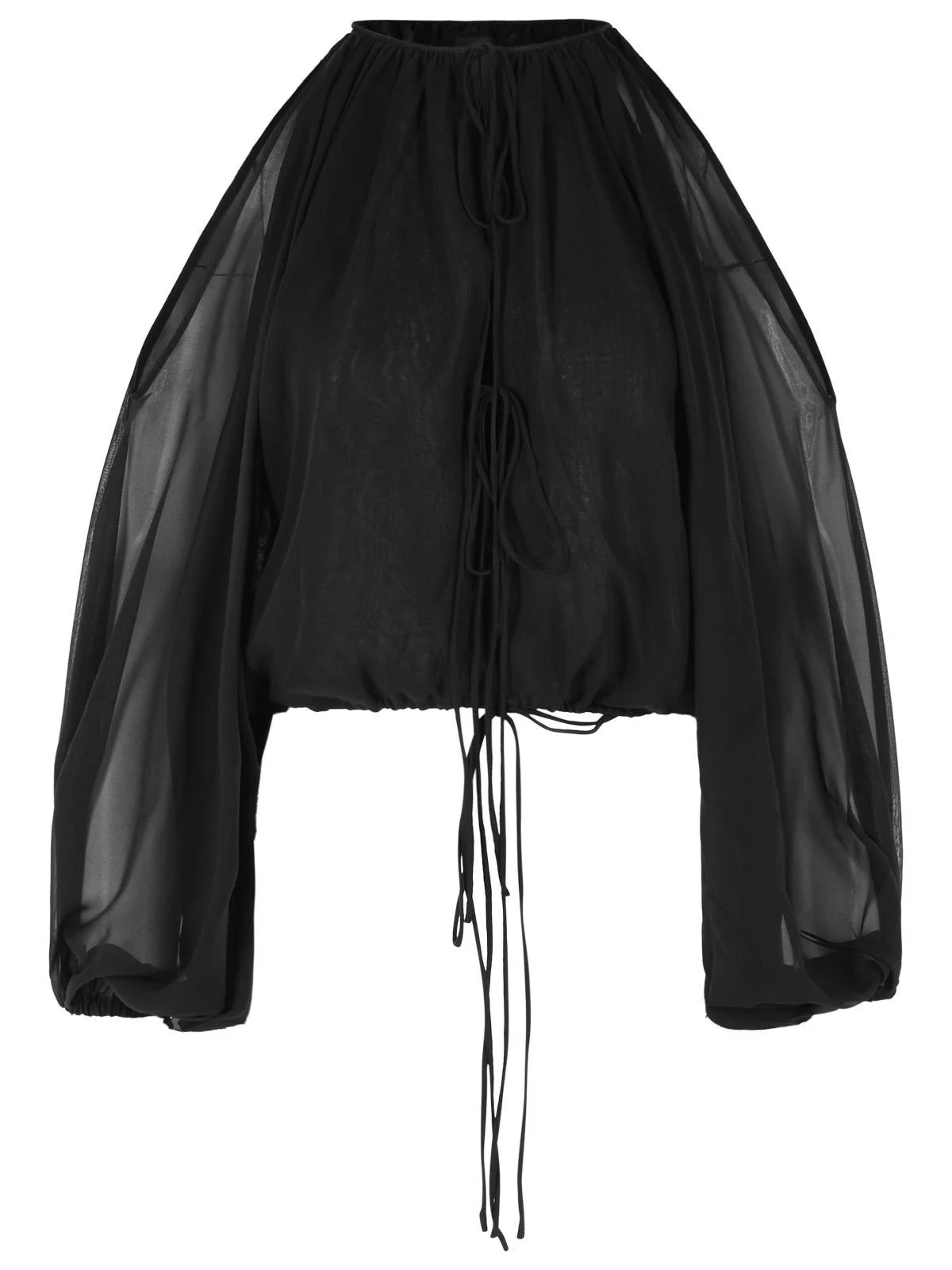 The Andamane Silk Blouse Black Women - 1